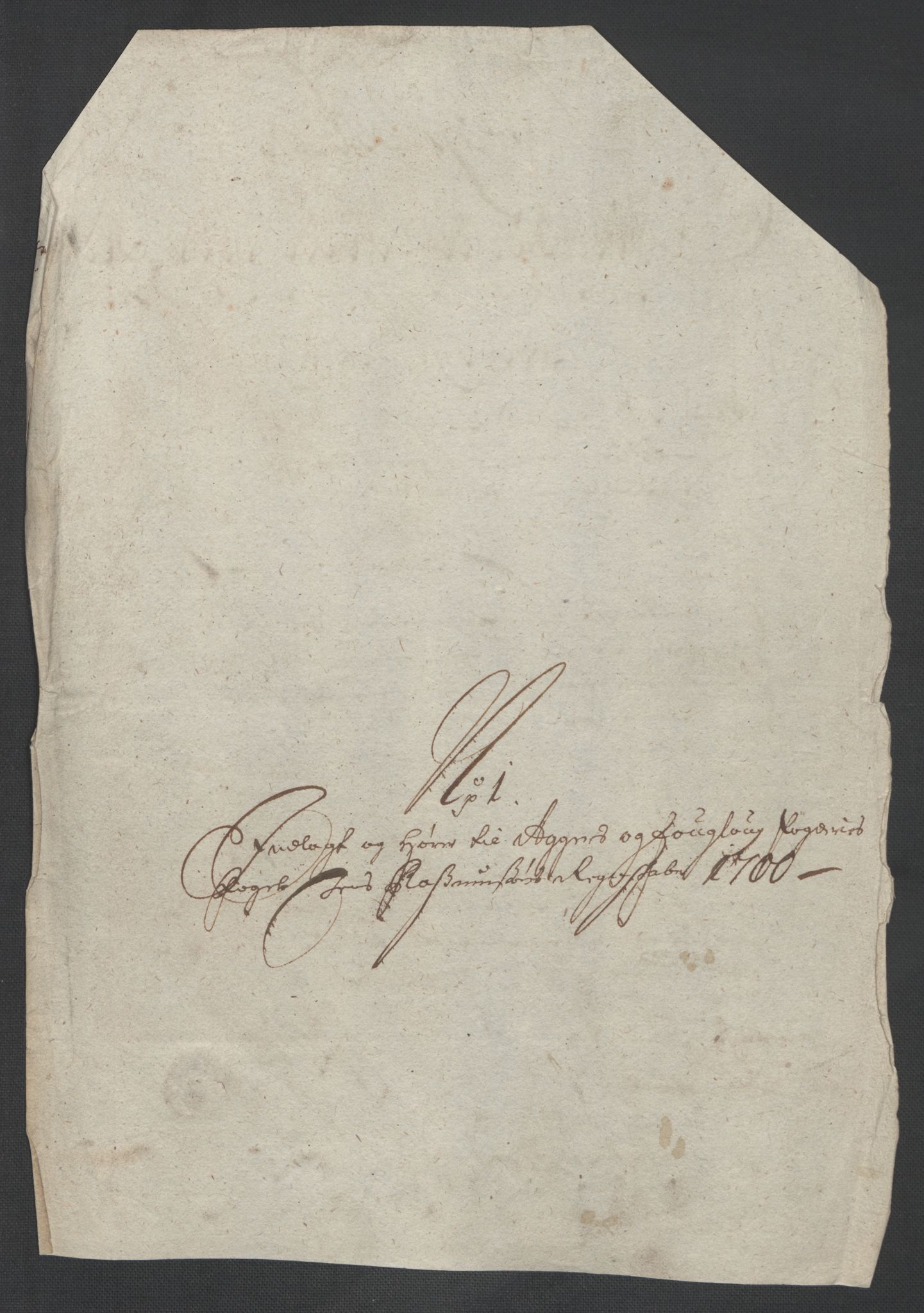 Rentekammeret inntil 1814, Reviderte regnskaper, Fogderegnskap, AV/RA-EA-4092/R10/L0443: Fogderegnskap Aker og Follo, 1700, s. 26