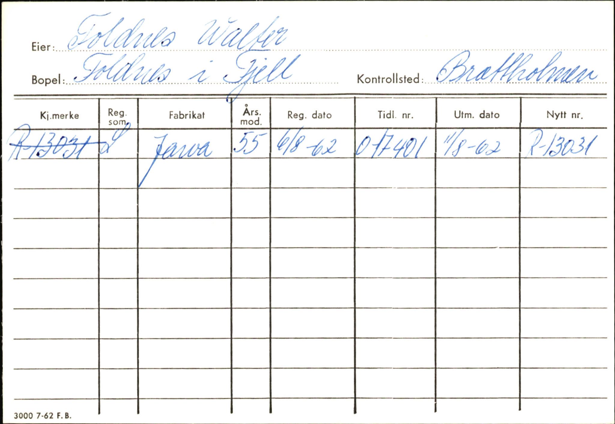 Statens vegvesen, Hordaland vegkontor, AV/SAB-A-5201/2/Ha/L0014: R-eierkort F, 1920-1971, s. 44