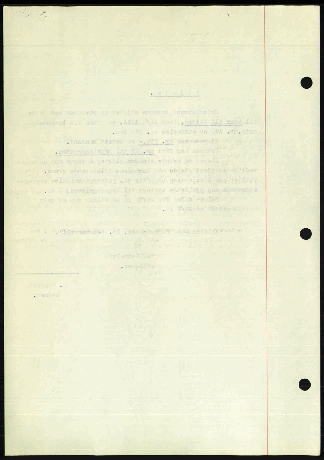 Kristiansund byfogd, AV/SAT-A-4587/A/27: Pantebok nr. 39b, 1946-1947, Dagboknr: 188/1947