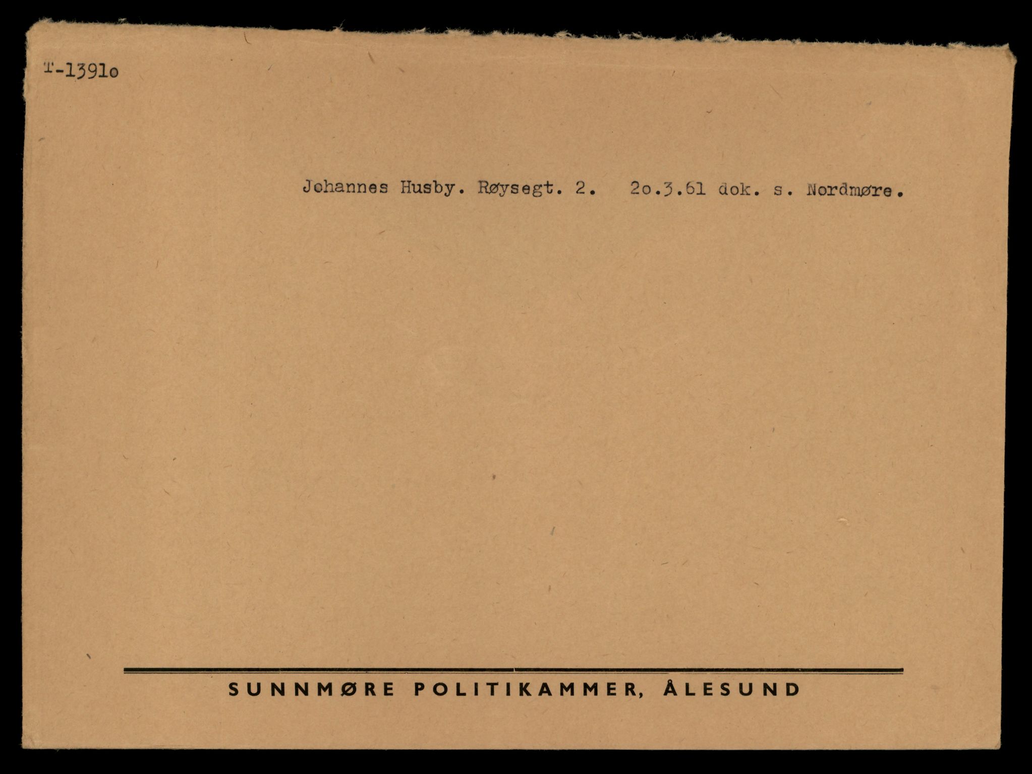Møre og Romsdal vegkontor - Ålesund trafikkstasjon, AV/SAT-A-4099/F/Fe/L0042: Registreringskort for kjøretøy T 13906 - T 14079, 1927-1998, s. 65