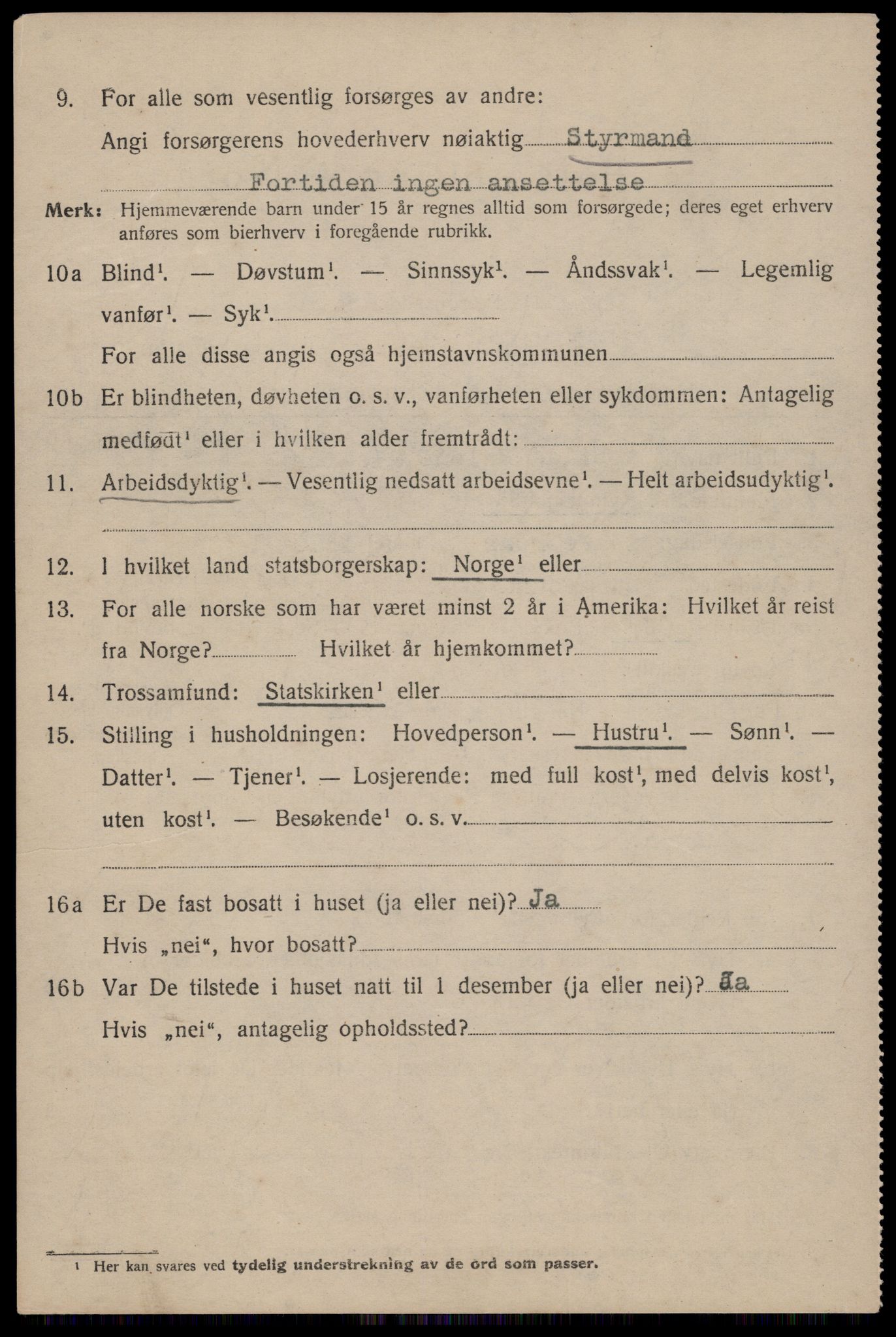 SAST, Folketelling 1920 for 1106 Haugesund kjøpstad, 1920, s. 11906