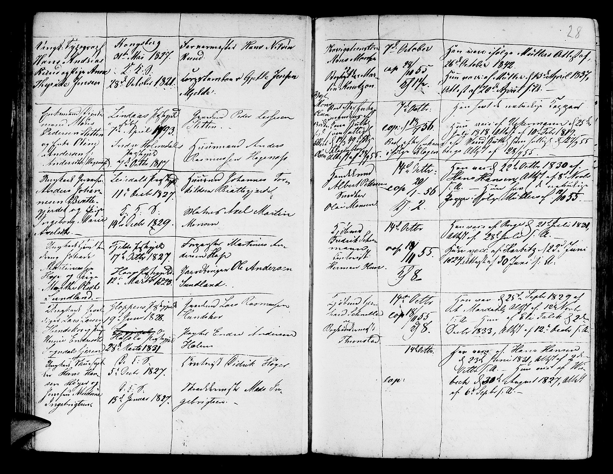 Korskirken sokneprestembete, SAB/A-76101/H/Haa/L0009: Ministerialbok nr. A 9, 1743-1861, s. 28