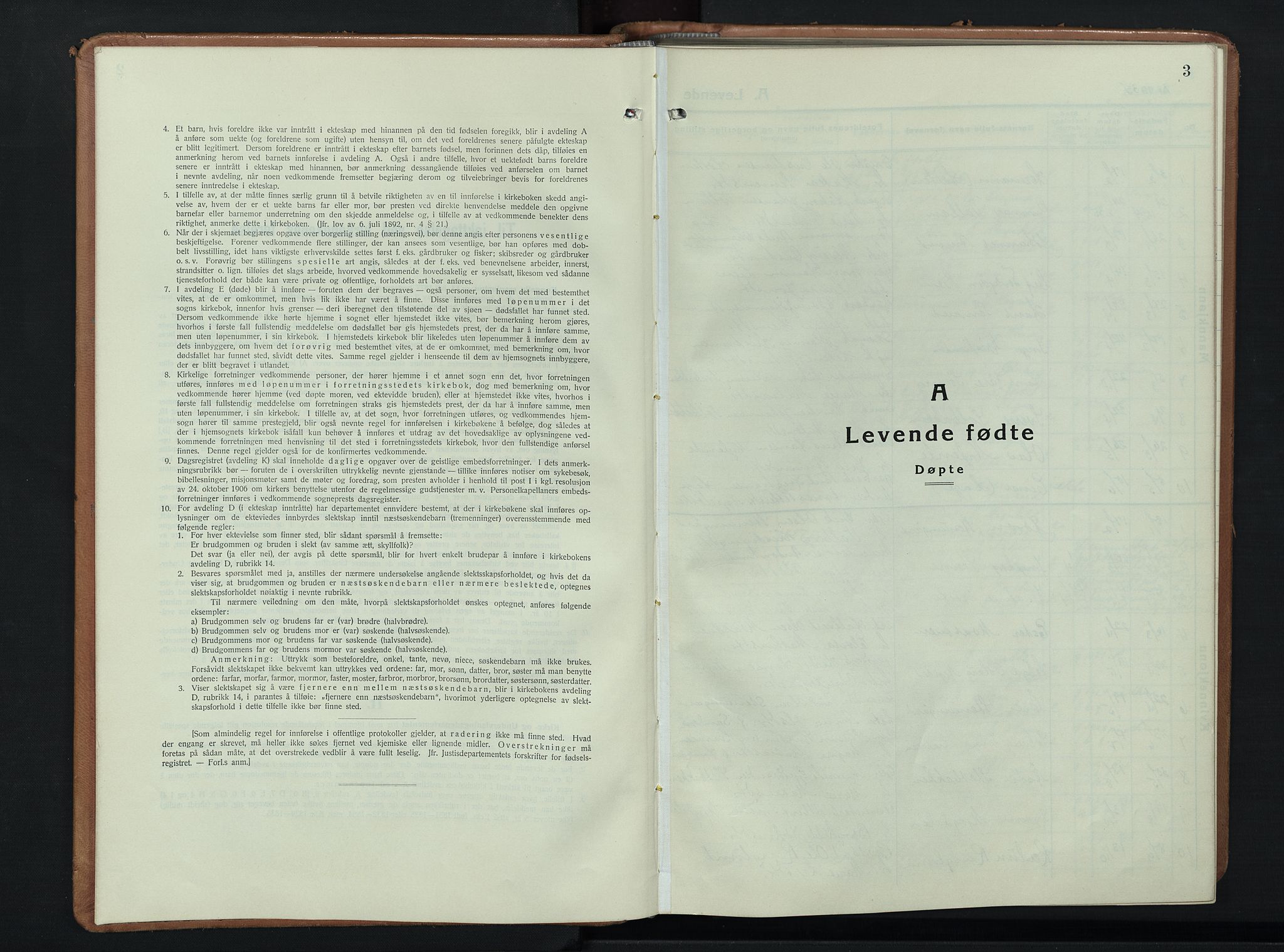 Ringebu prestekontor, SAH/PREST-082/H/Ha/Hab/L0012: Klokkerbok nr. 12, 1934-1949, s. 3