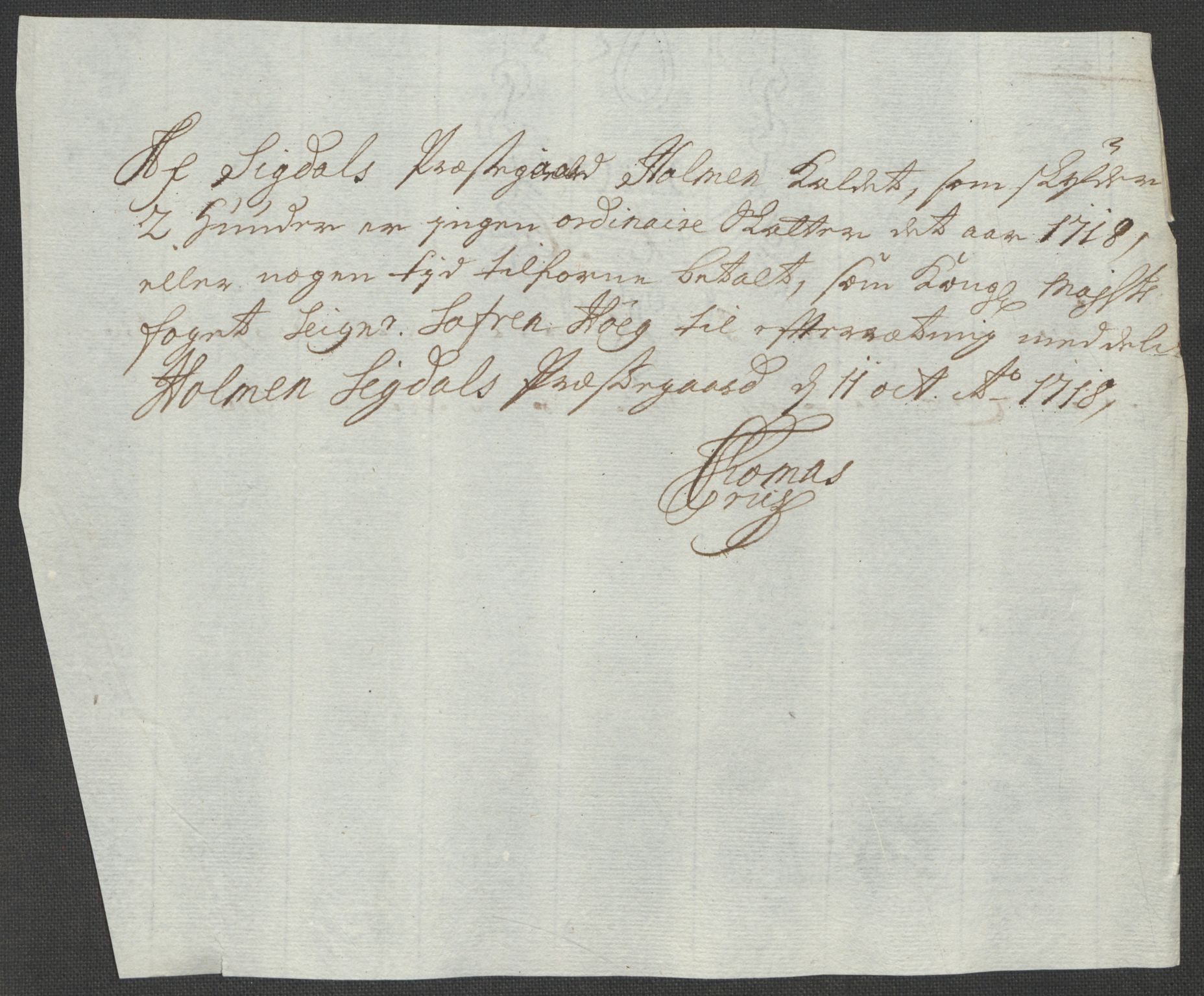 Rentekammeret inntil 1814, Reviderte regnskaper, Fogderegnskap, AV/RA-EA-4092/R31/L1712: Fogderegnskap Hurum, Røyken, Eiker, Lier og Buskerud, 1718, s. 200