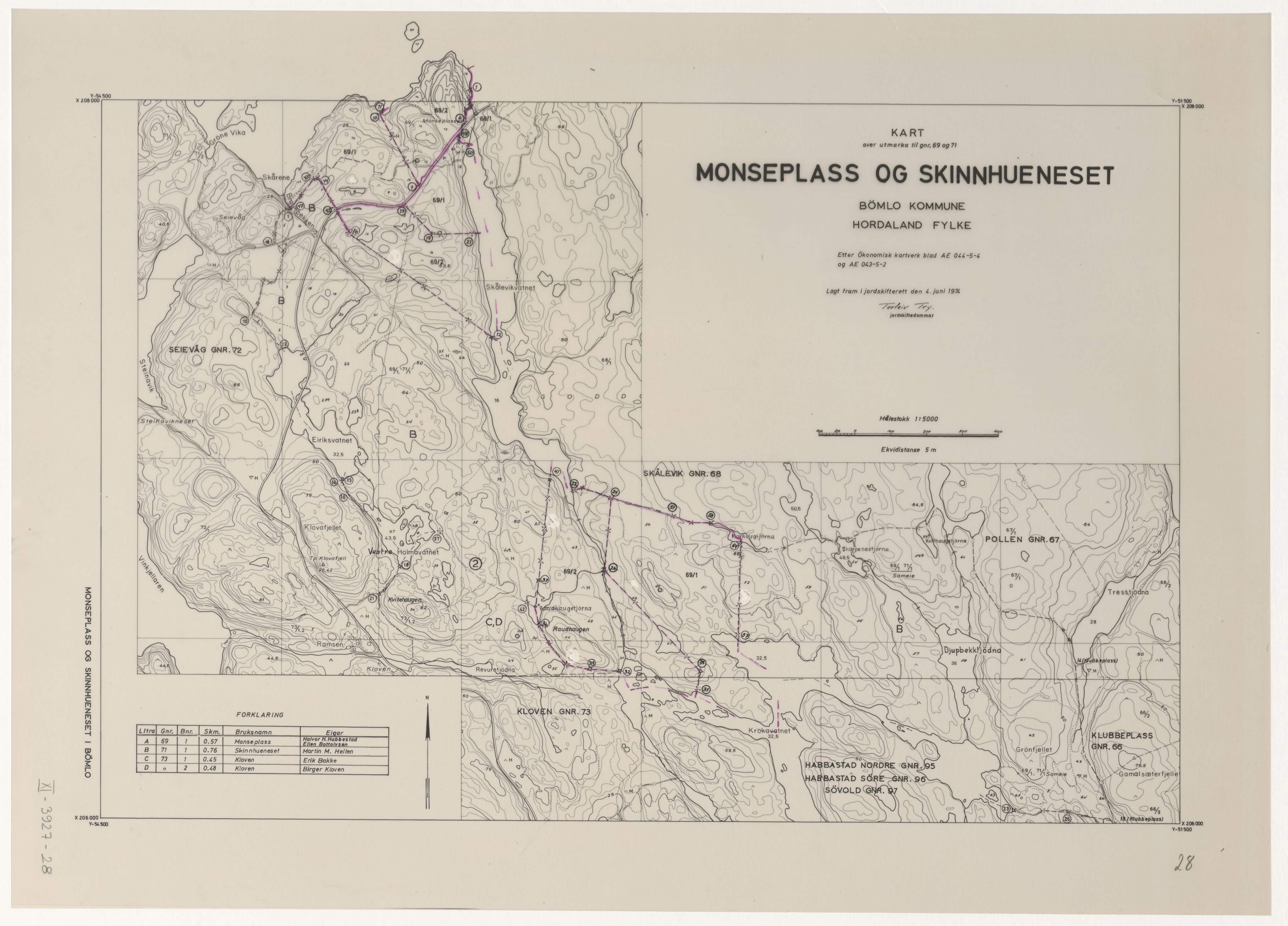 Jordskifteverkets kartarkiv, RA/S-3929/T, 1859-1988, s. 4492