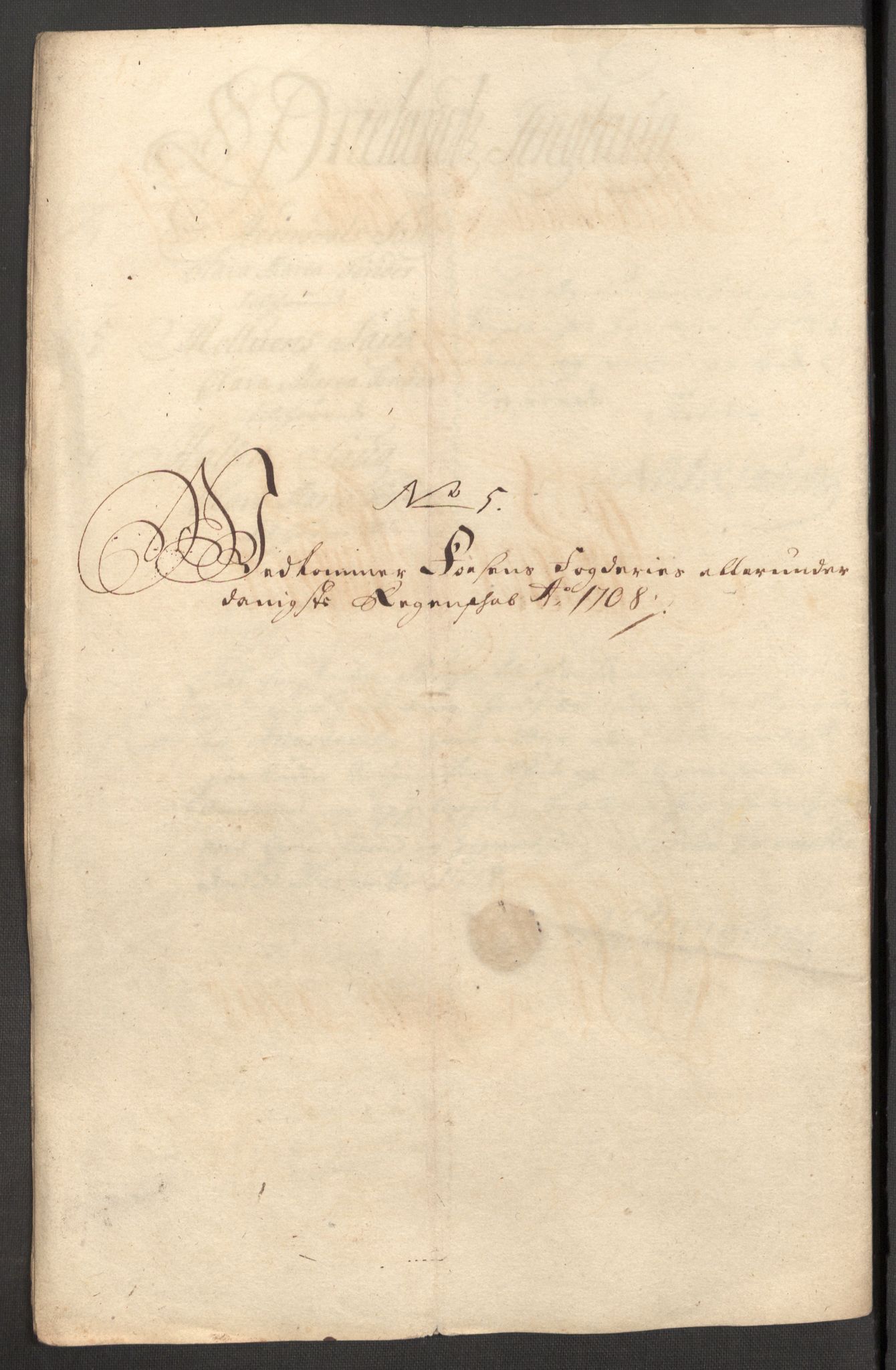 Rentekammeret inntil 1814, Reviderte regnskaper, Fogderegnskap, RA/EA-4092/R57/L3858: Fogderegnskap Fosen, 1708-1709, s. 106