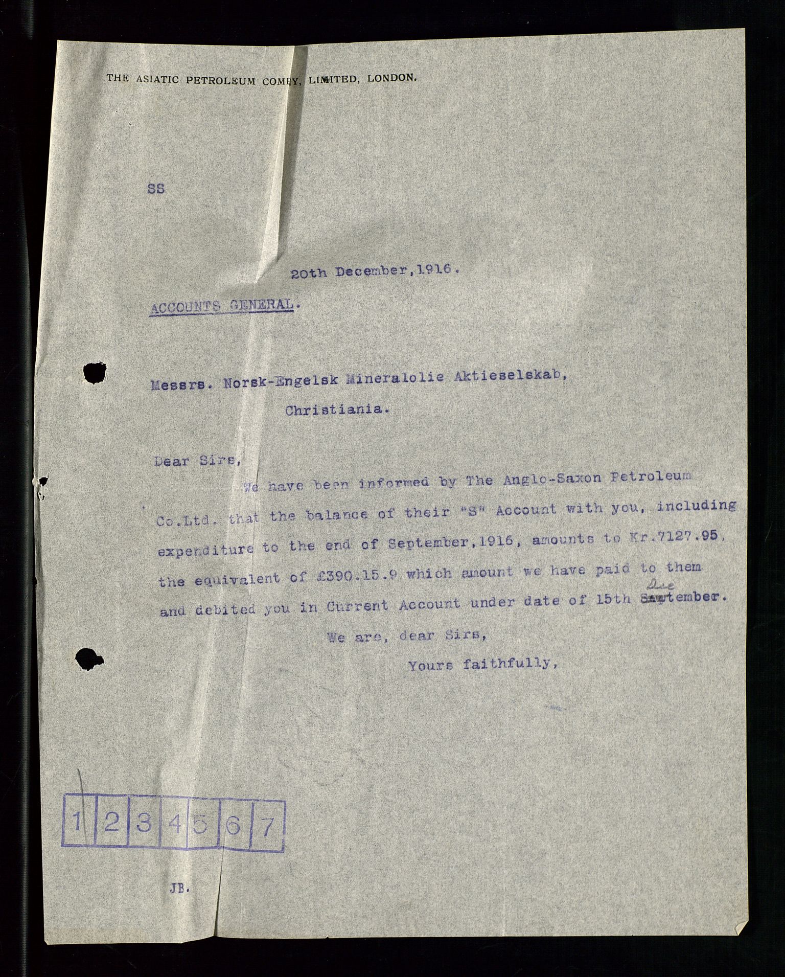 Pa 1521 - A/S Norske Shell, AV/SAST-A-101915/E/Ea/Eaa/L0001: Sjefskorrespondanse, 1917, s. 550