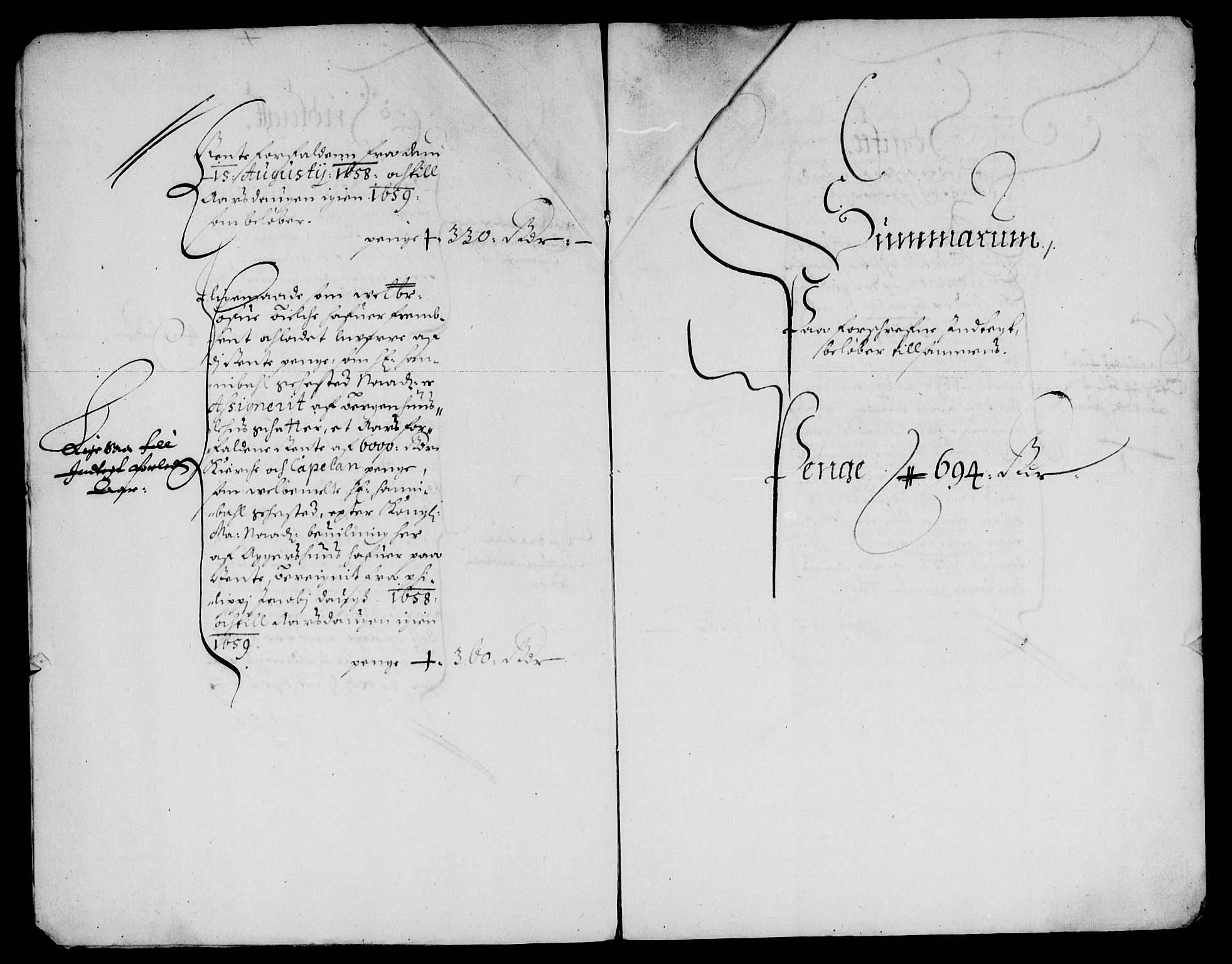 Rentekammeret inntil 1814, Reviderte regnskaper, Lensregnskaper, AV/RA-EA-5023/R/Rb/Rba/L0250: Akershus len, 1658-1660