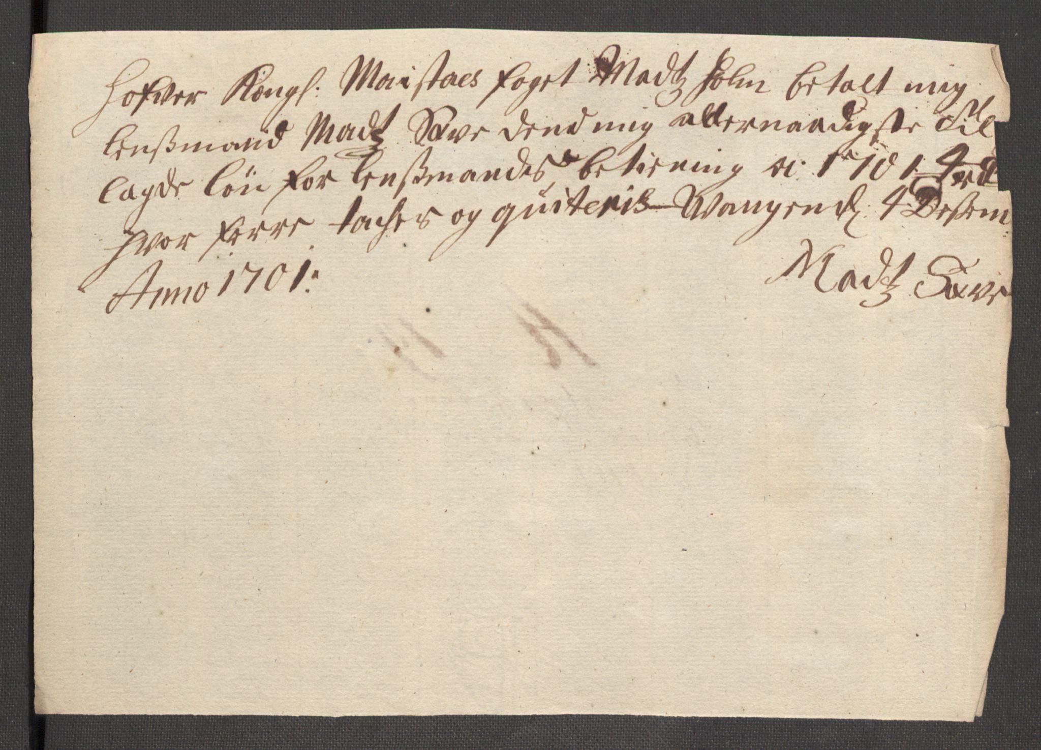 Rentekammeret inntil 1814, Reviderte regnskaper, Fogderegnskap, AV/RA-EA-4092/R51/L3185: Fogderegnskap Nordhordland og Voss, 1700-1701, s. 431