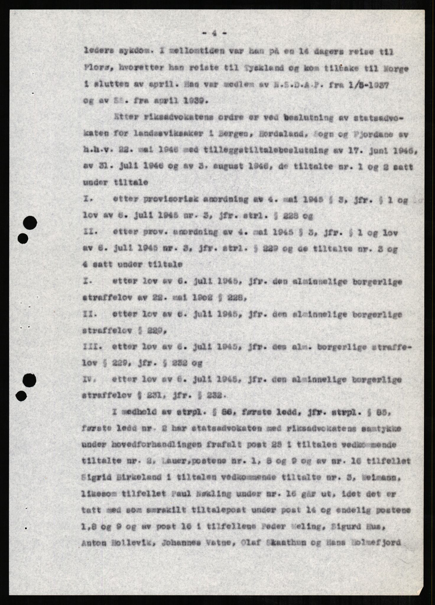 Forsvaret, Forsvarets overkommando II, AV/RA-RAFA-3915/D/Db/L0001: CI Questionaires. Tyske okkupasjonsstyrker i Norge. Tyskere., 1945-1946, s. 313