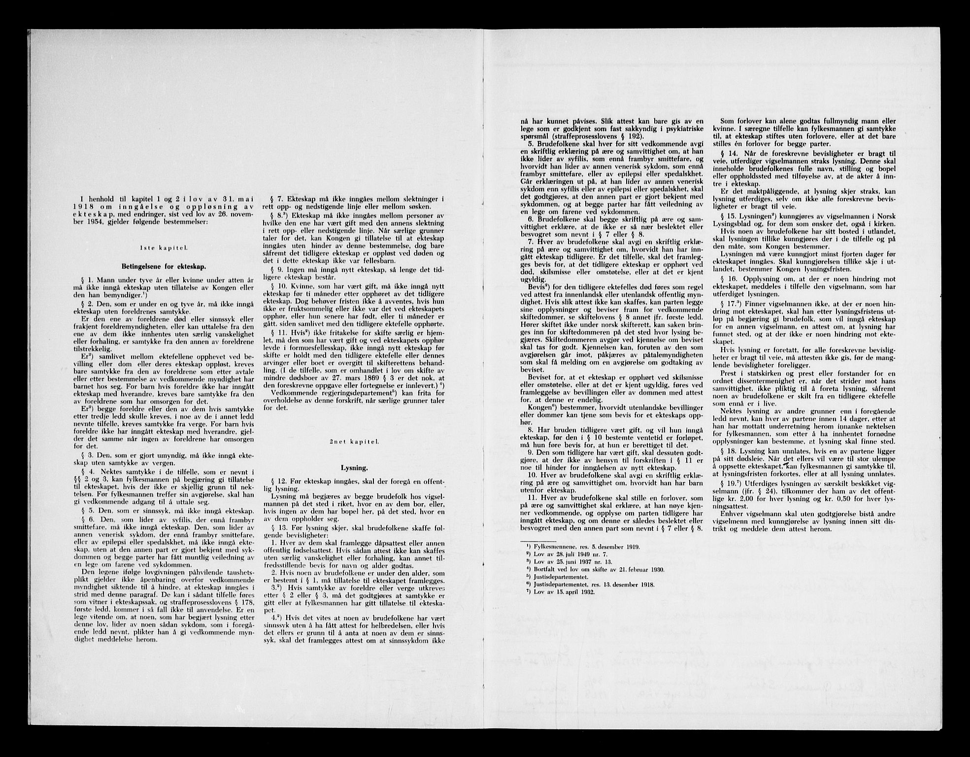 Gjerpen kirkebøker, SAKO/A-265/H/Hb/L0003: Lysningsprotokoll nr. II 3, 1968-1969
