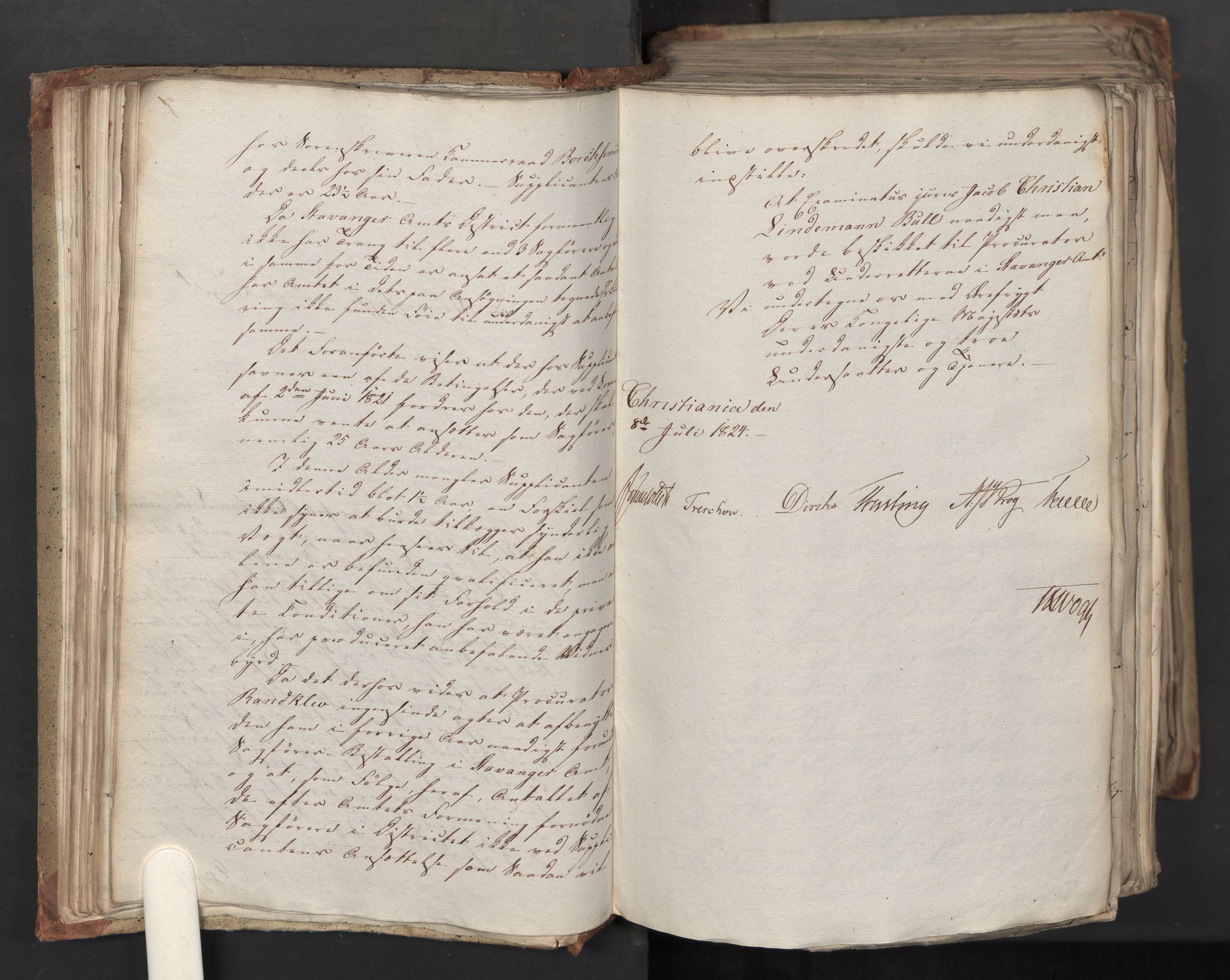 Statsrådsavdelingen i Stockholm, AV/RA-S-1003/D/Da/L0039: Regjeringsinnstillinger nr. 1661-1946, 1824, s. 78