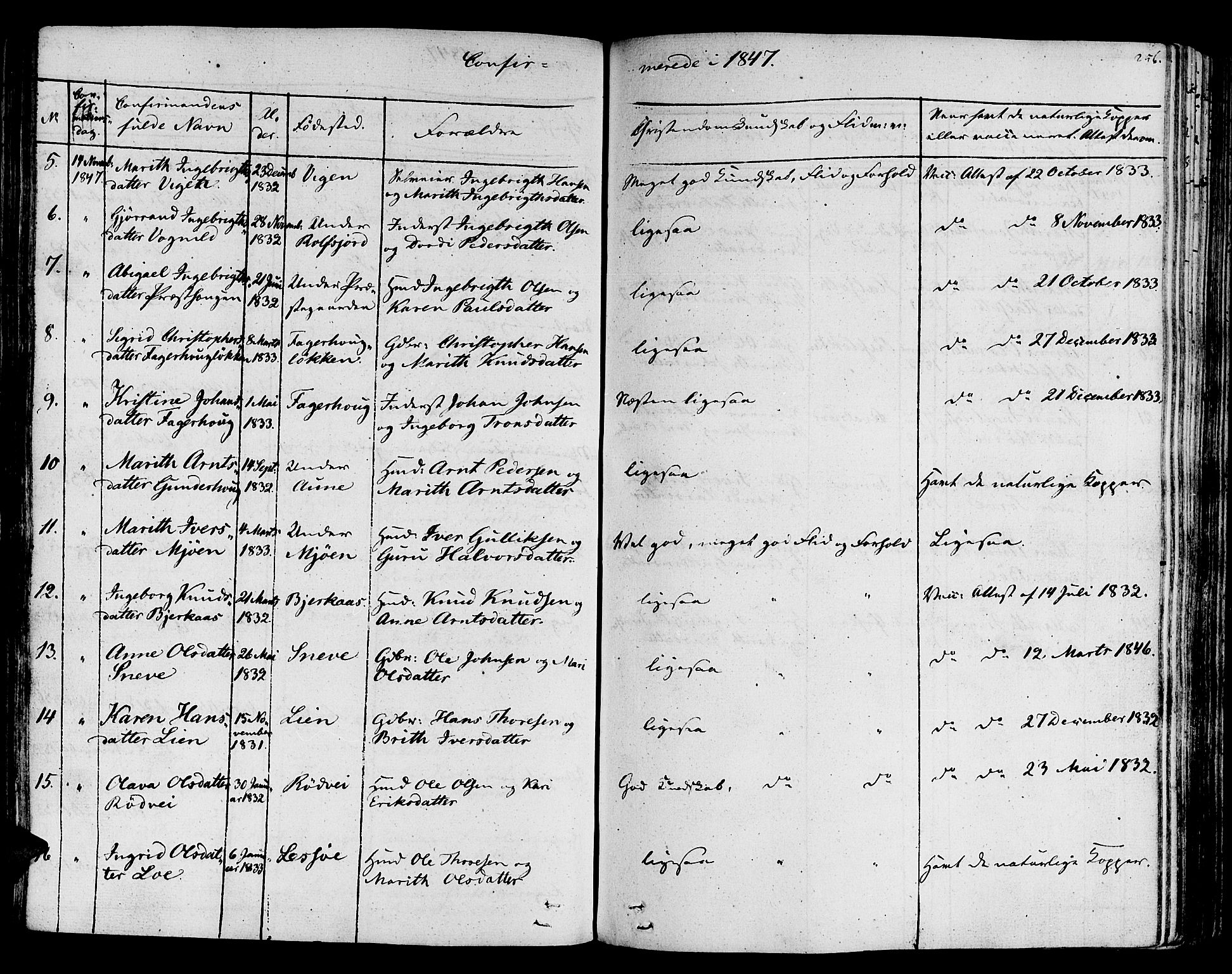 Ministerialprotokoller, klokkerbøker og fødselsregistre - Sør-Trøndelag, AV/SAT-A-1456/678/L0897: Ministerialbok nr. 678A06-07, 1821-1847, s. 256