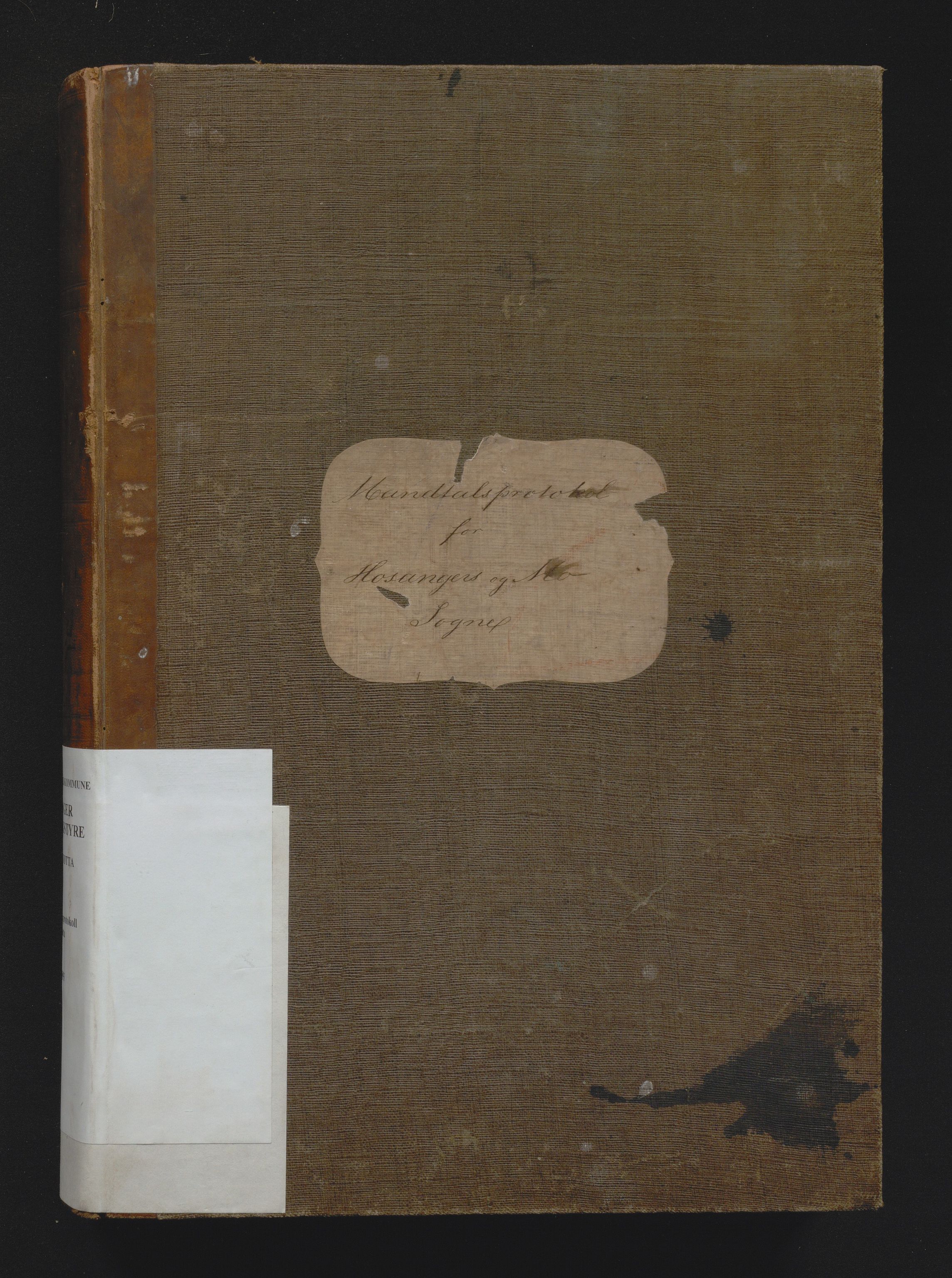 Hosanger kommune. Fattigstyre, IKAH/1253a-311/F/Fa/L0001: Manntalsprotokoll over understøtta i Hosanger og Seim sokn, avdeling I, II og III, 1859-1895