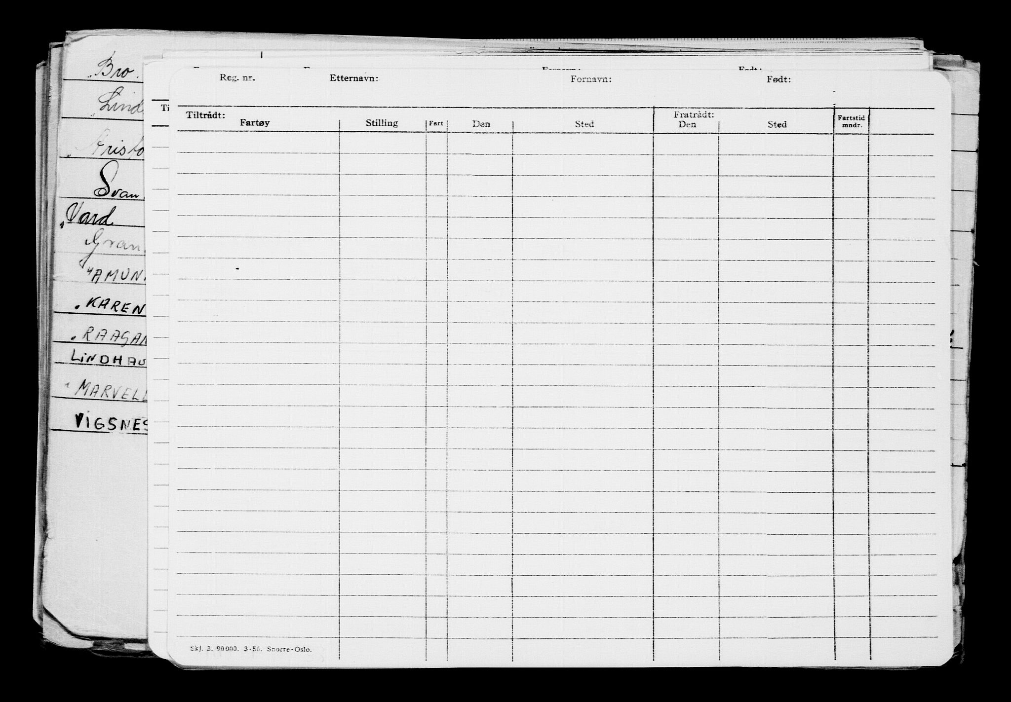 Direktoratet for sjømenn, AV/RA-S-3545/G/Gb/L0039: Hovedkort, 1901, s. 4