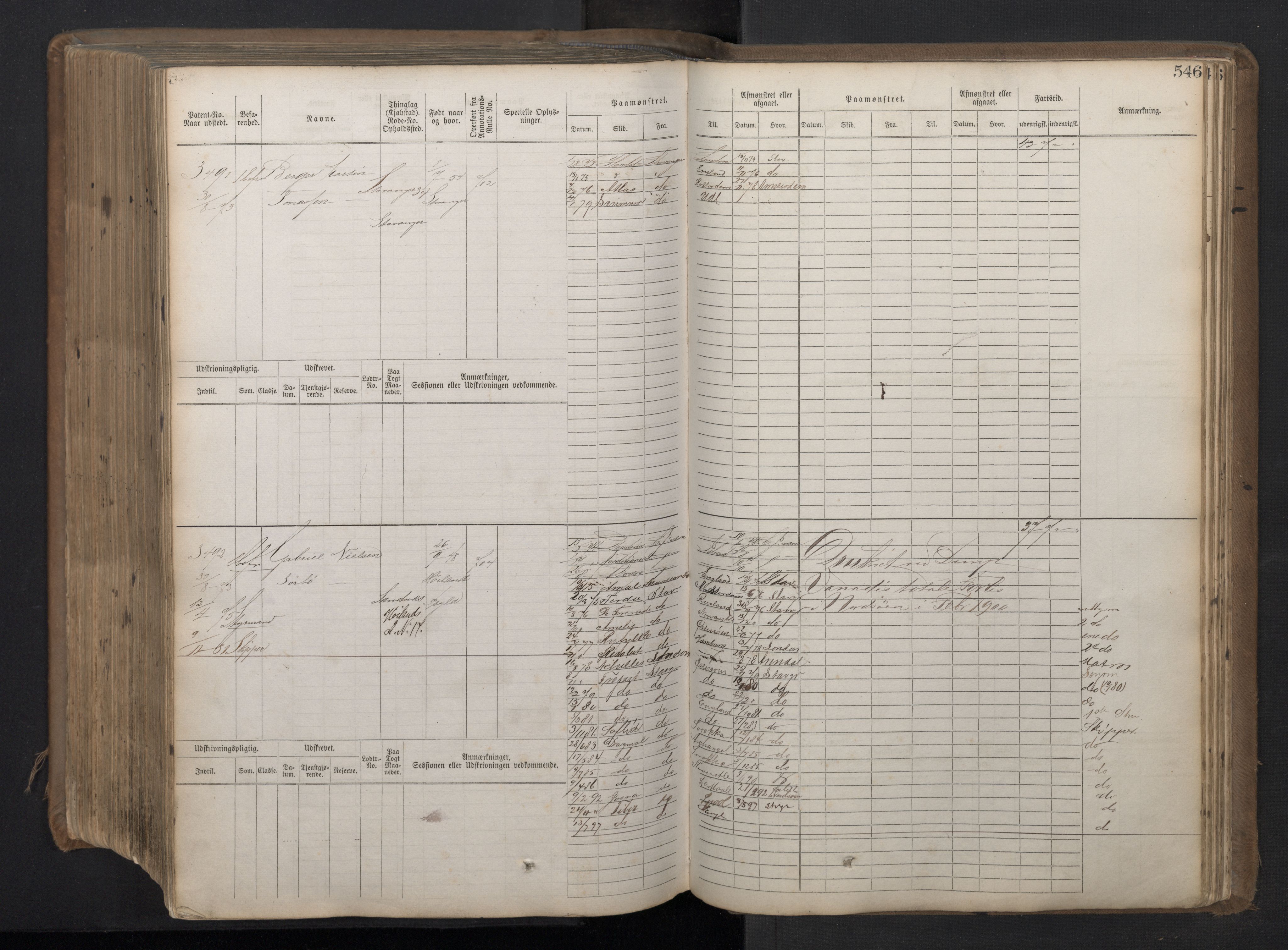 Stavanger sjømannskontor, AV/SAST-A-102006/F/Fb/Fbb/L0018: Sjøfartshovedrulle patnentnr. 2402-3602 (dublett), 1869, s. 550
