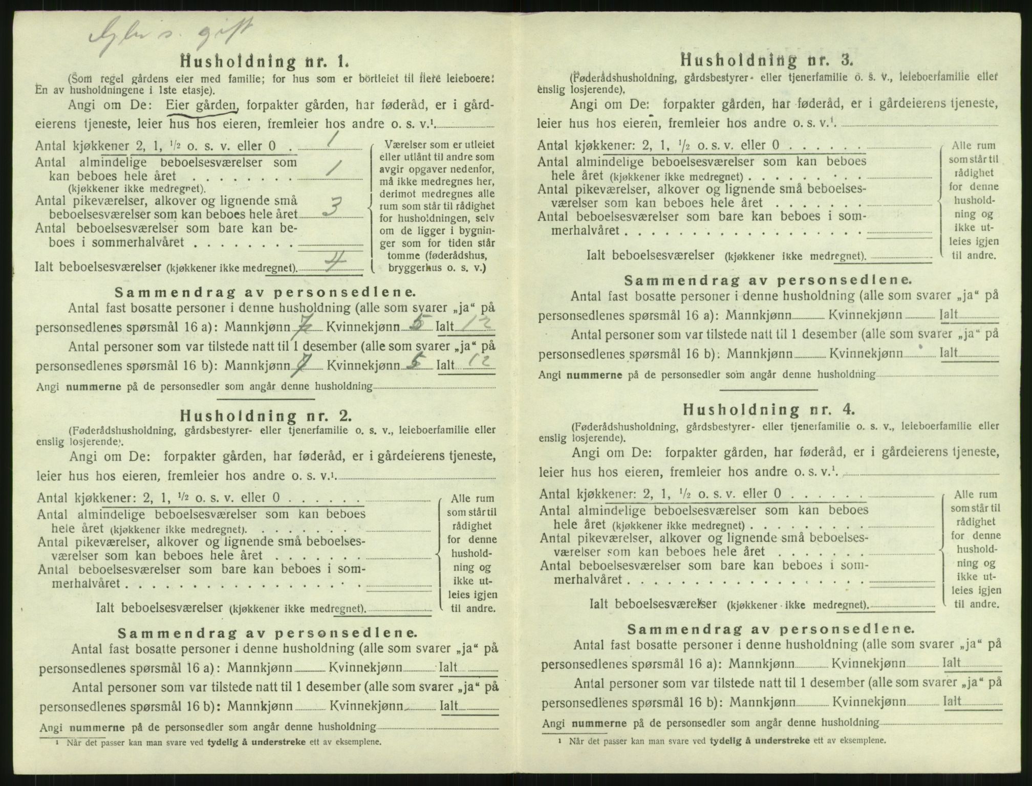 SAT, Folketelling 1920 for 1862 Borge herred, 1920, s. 288