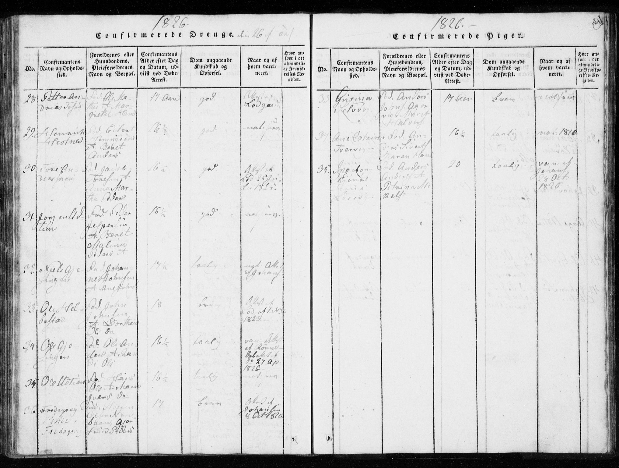 Ministerialprotokoller, klokkerbøker og fødselsregistre - Sør-Trøndelag, AV/SAT-A-1456/634/L0527: Ministerialbok nr. 634A03, 1818-1826, s. 259