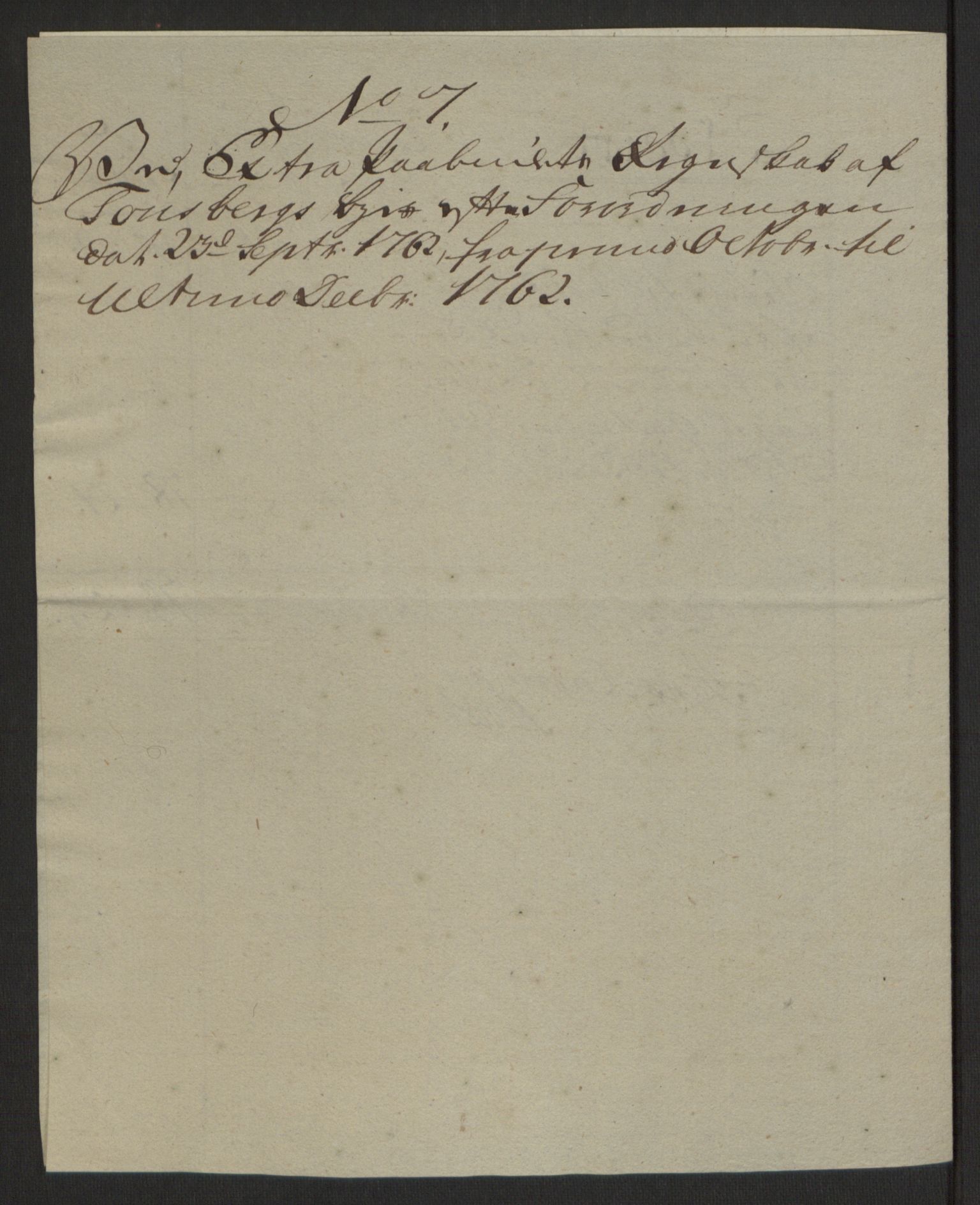 Rentekammeret inntil 1814, Reviderte regnskaper, Byregnskaper, RA/EA-4066/R/Rh/L0162/0001: [H4] Kontribusjonsregnskap / Ekstraskatt, Tønsberg, 1762-1772, s. 46