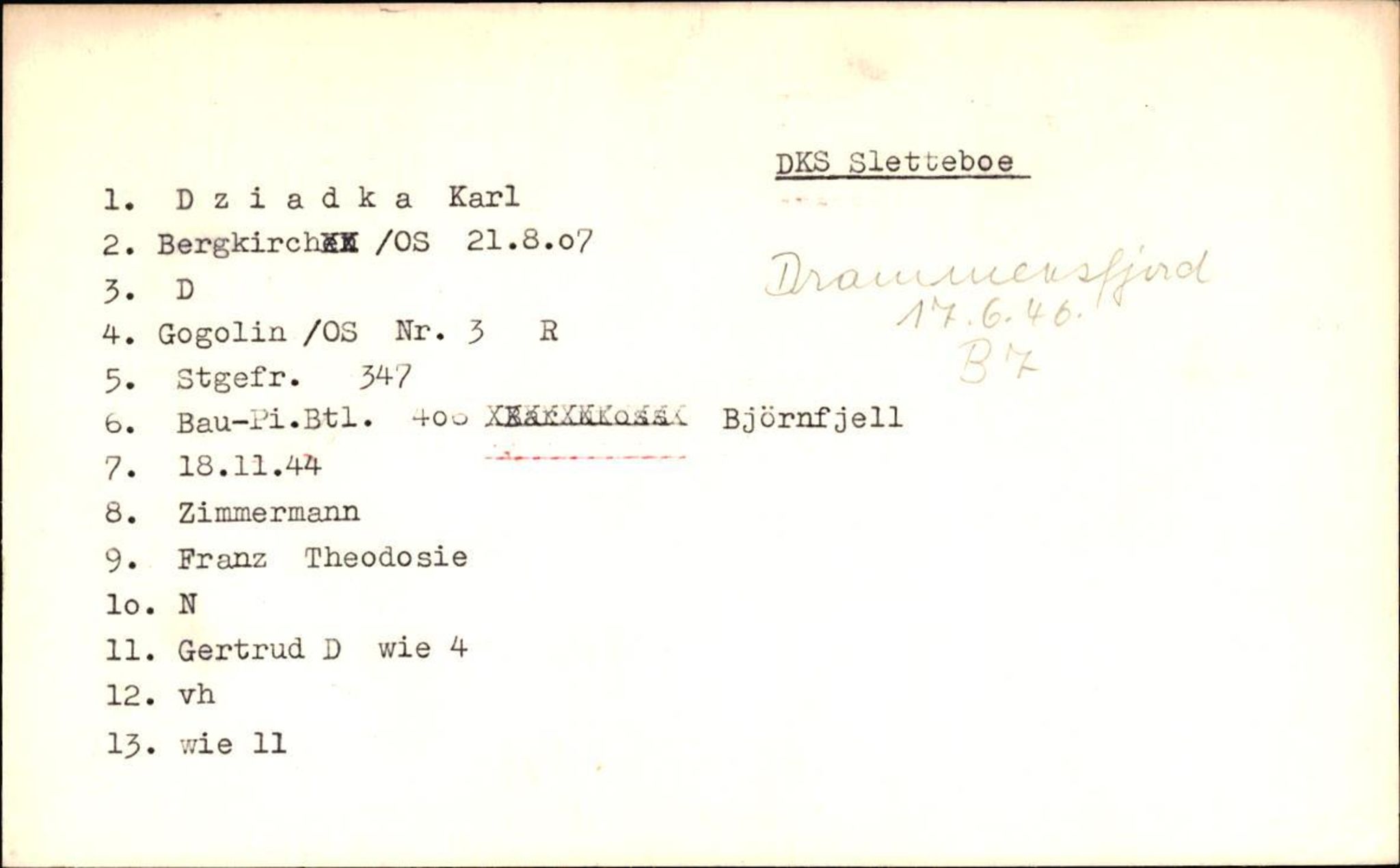 Hjemsendte tyskere , RA/RAFA-6487/D/Db/L0009: Dethoff-Erfurth, 1945-1947, s. 656