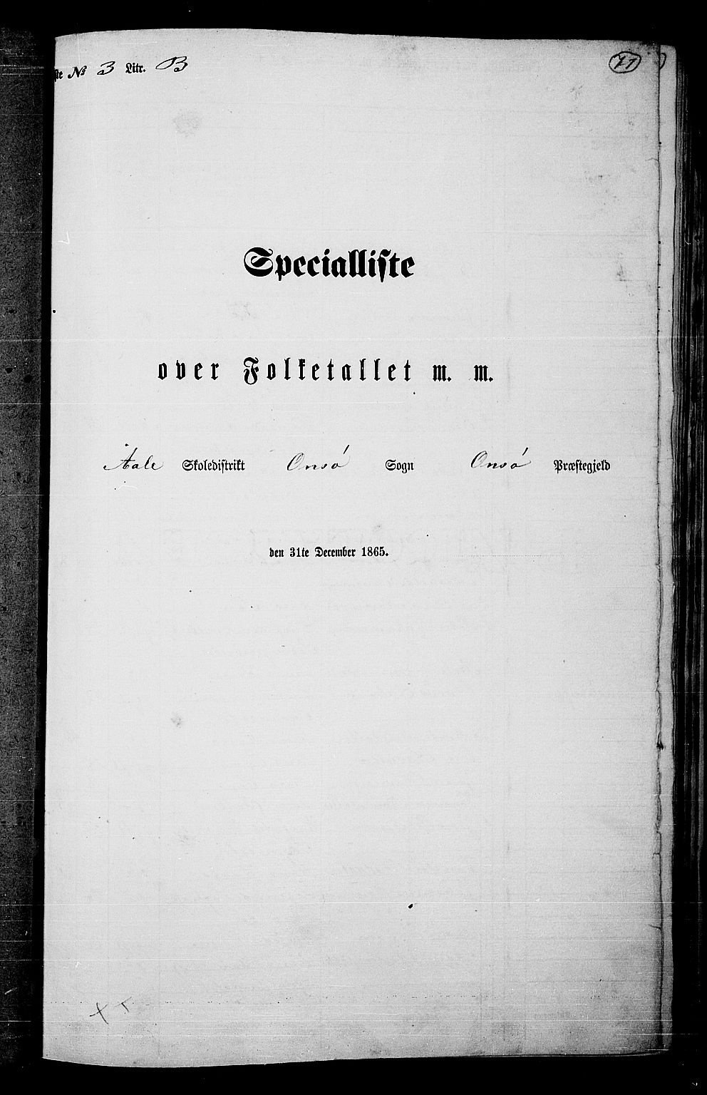 RA, Folketelling 1865 for 0134P Onsøy prestegjeld, 1865, s. 69