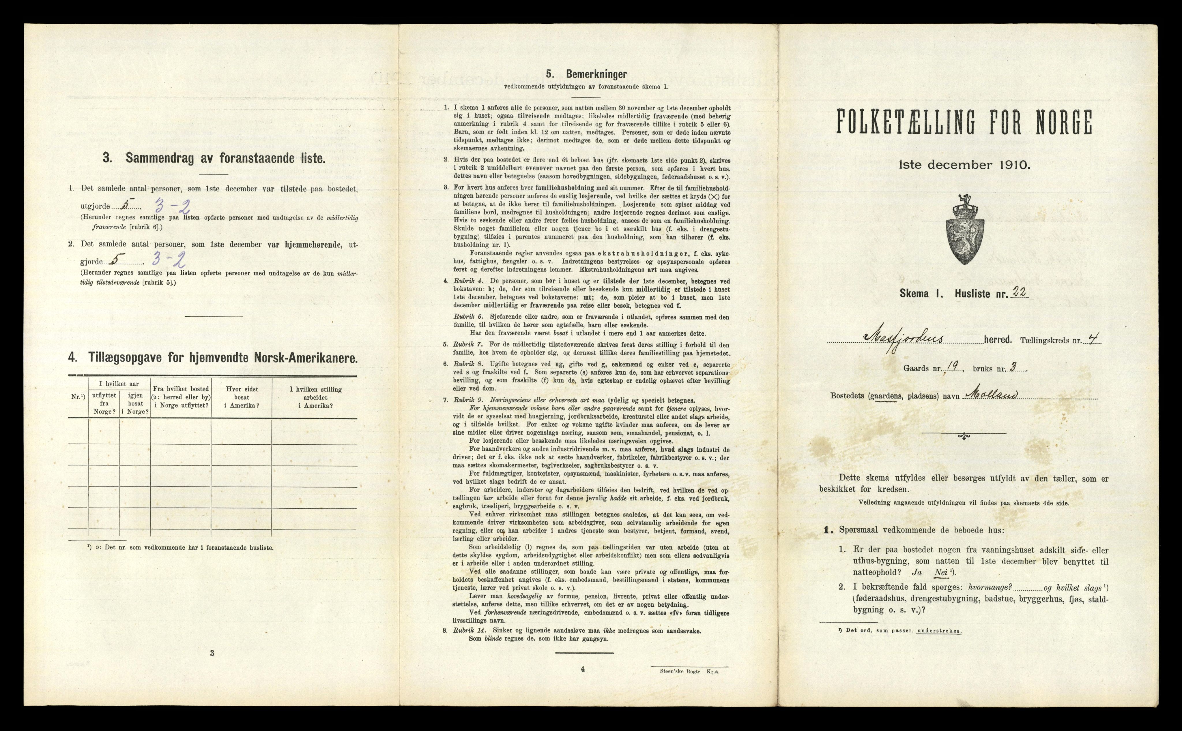 RA, Folketelling 1910 for 1266 Masfjorden herred, 1910, s. 292