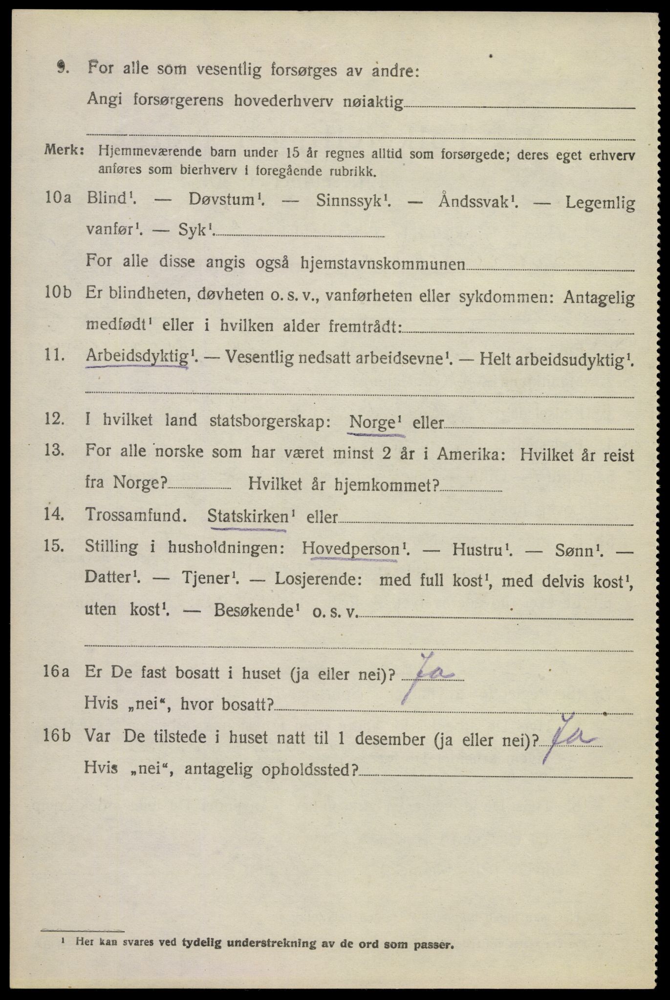 SAKO, Folketelling 1920 for 0622 Krødsherad herred, 1920, s. 2810