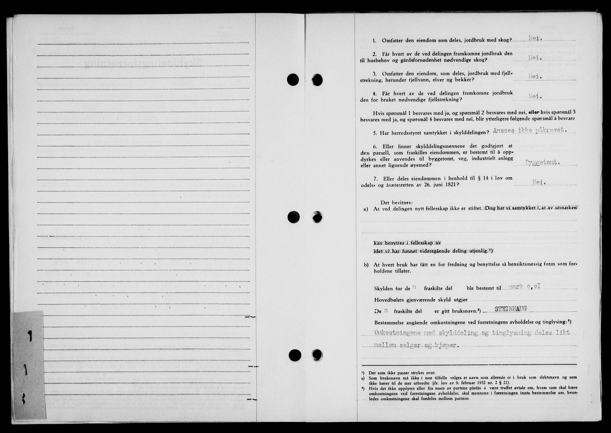 Lofoten sorenskriveri, SAT/A-0017/1/2/2C/L0022a: Pantebok nr. 22a, 1949-1950, Dagboknr: 2705/1949