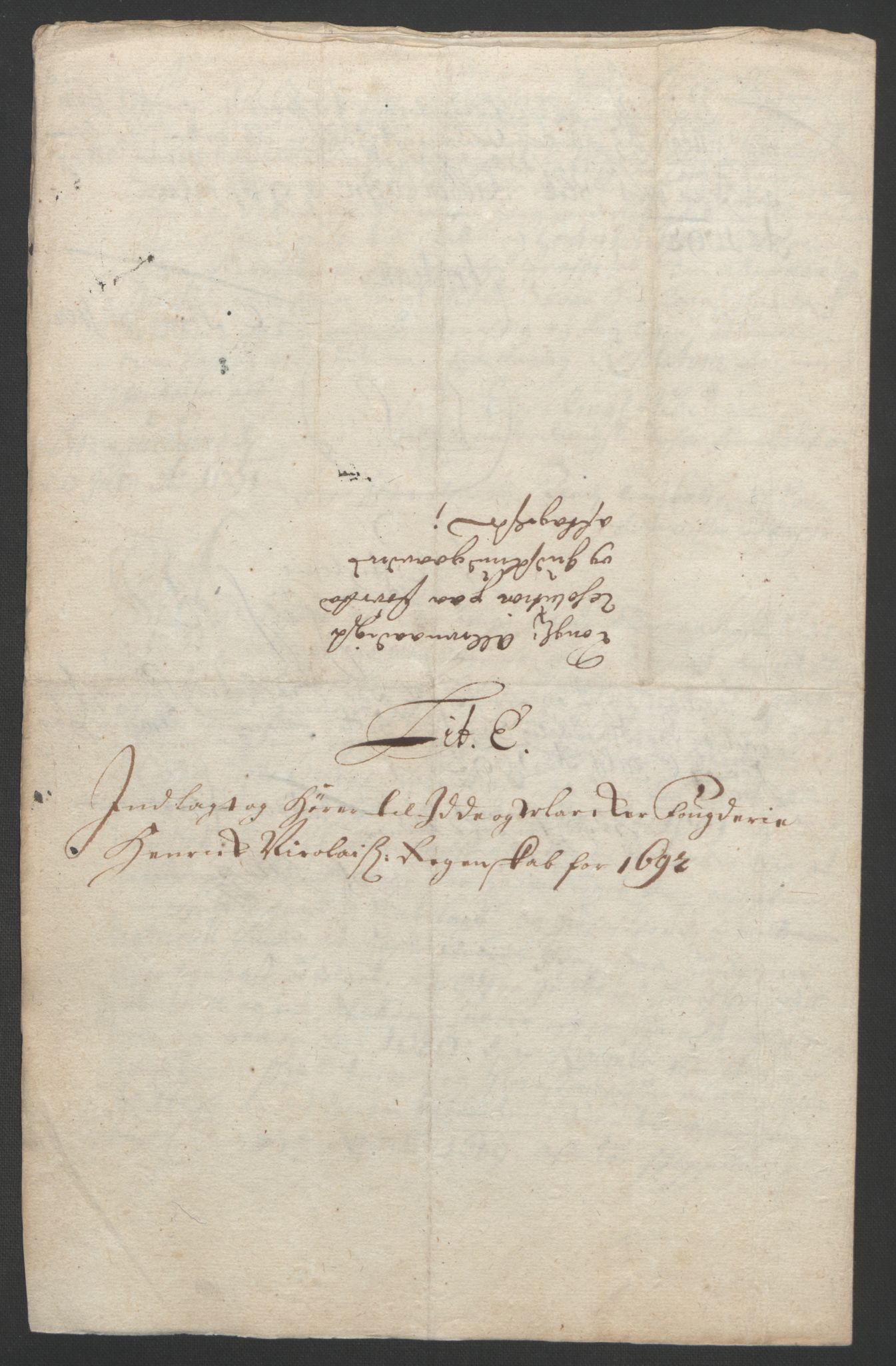 Rentekammeret inntil 1814, Reviderte regnskaper, Fogderegnskap, RA/EA-4092/R01/L0011: Fogderegnskap Idd og Marker, 1692-1693, s. 58