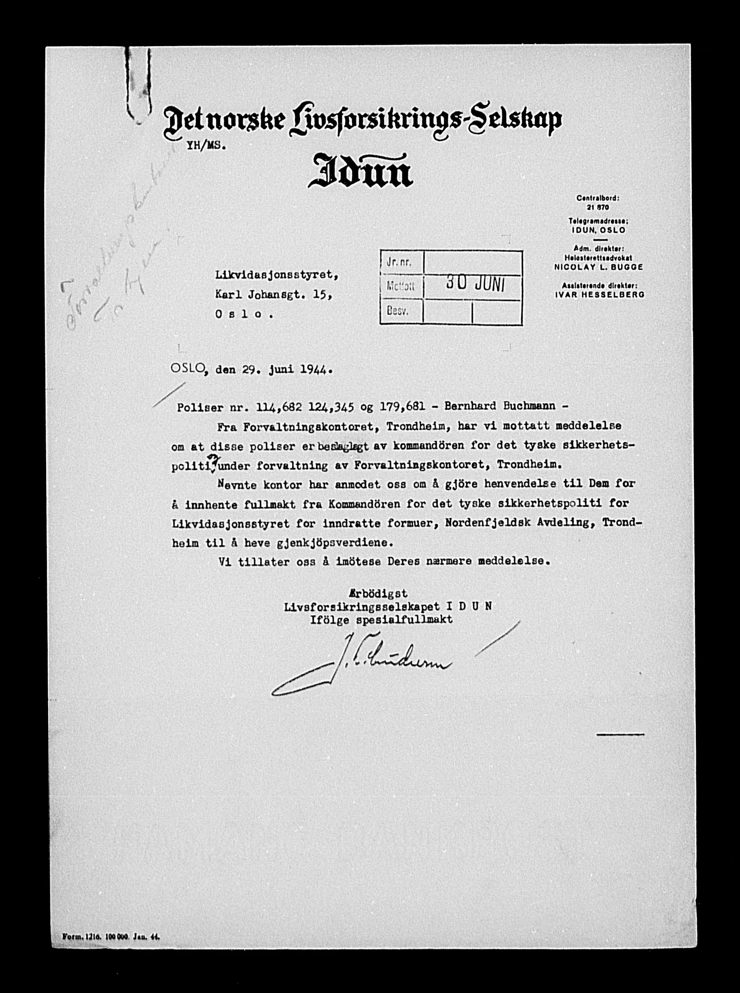 Justisdepartementet, Tilbakeføringskontoret for inndratte formuer, RA/S-1564/H/Hc/Hca/L0893: --, 1945-1947, s. 412