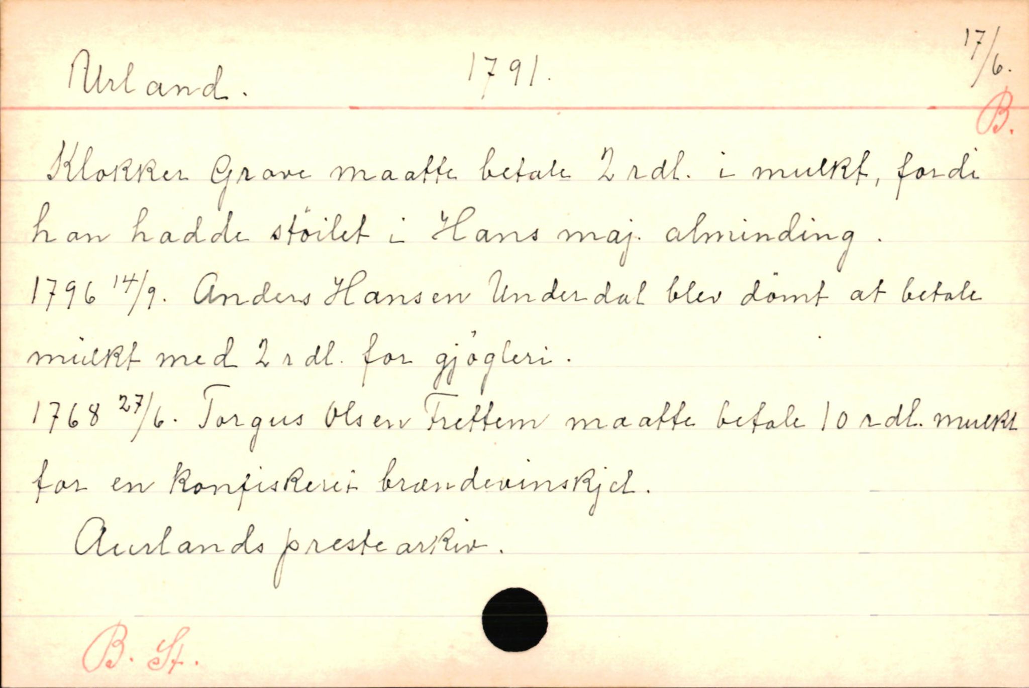 Haugen, Johannes - lærer, AV/SAB-SAB/PA-0036/01/L0001: Om klokkere og lærere, 1521-1904, s. 9175