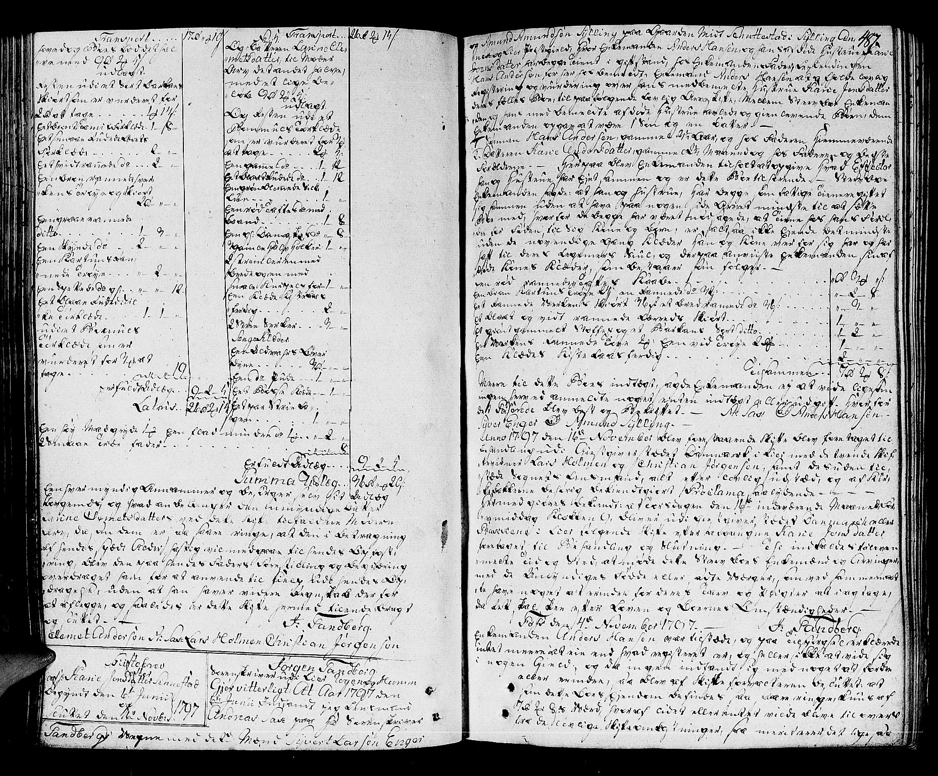 Lier, Røyken og Hurum sorenskriveri, SAKO/A-89/H/Hc/L0007a: Skifteprotokoll, 1789-1799, s. 486b-487a
