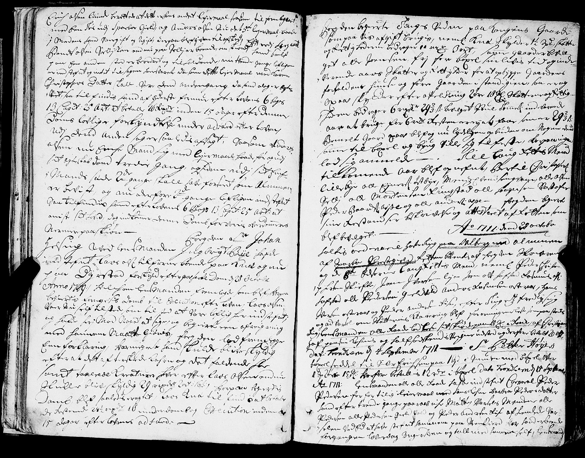 Inderøy sorenskriveri, AV/SAT-A-4147/1/1/1A/L0007: Tingbok, 1710-1720, s. 34