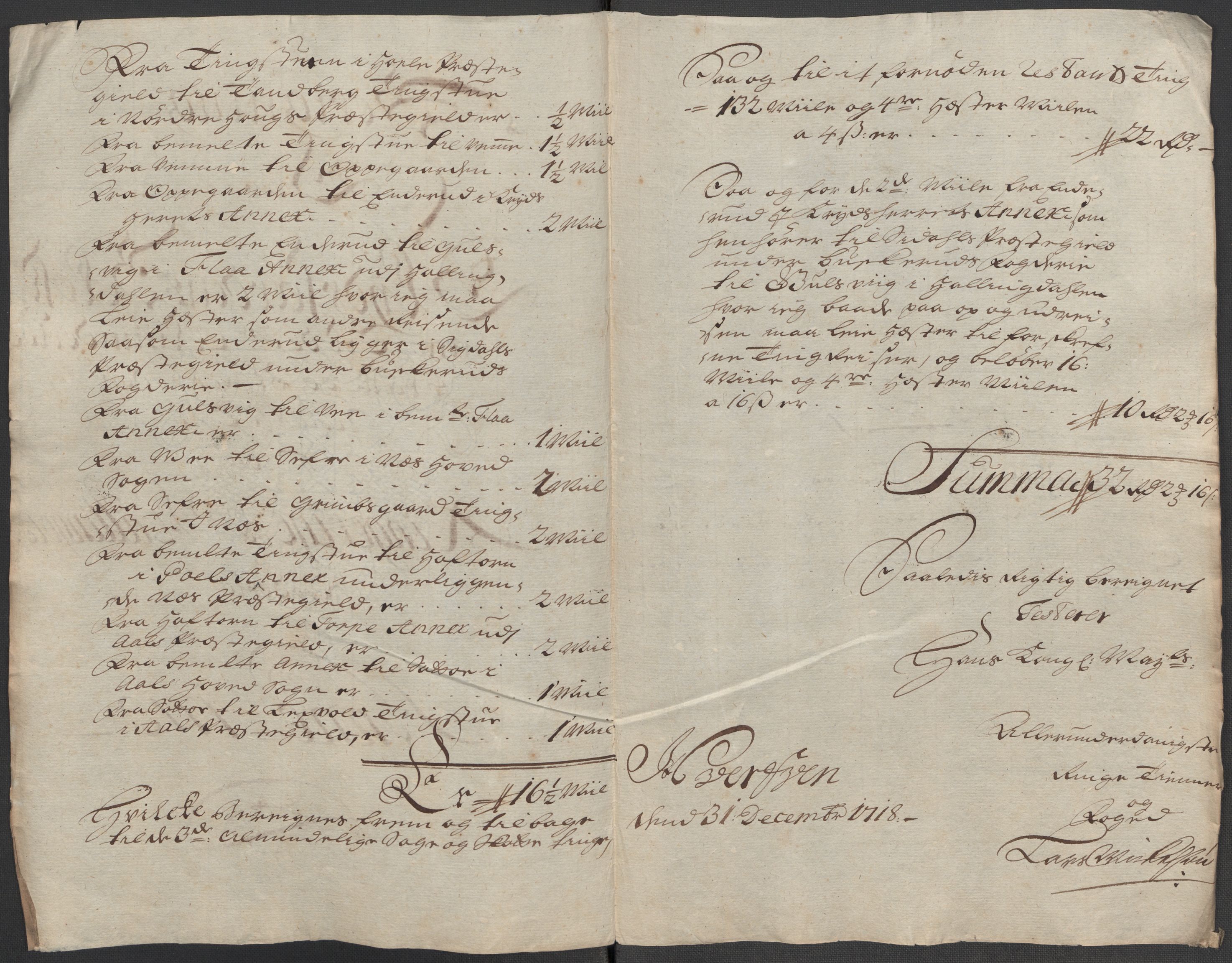 Rentekammeret inntil 1814, Reviderte regnskaper, Fogderegnskap, AV/RA-EA-4092/R23/L1476: Fogderegnskap Ringerike og Hallingdal, 1718, s. 302