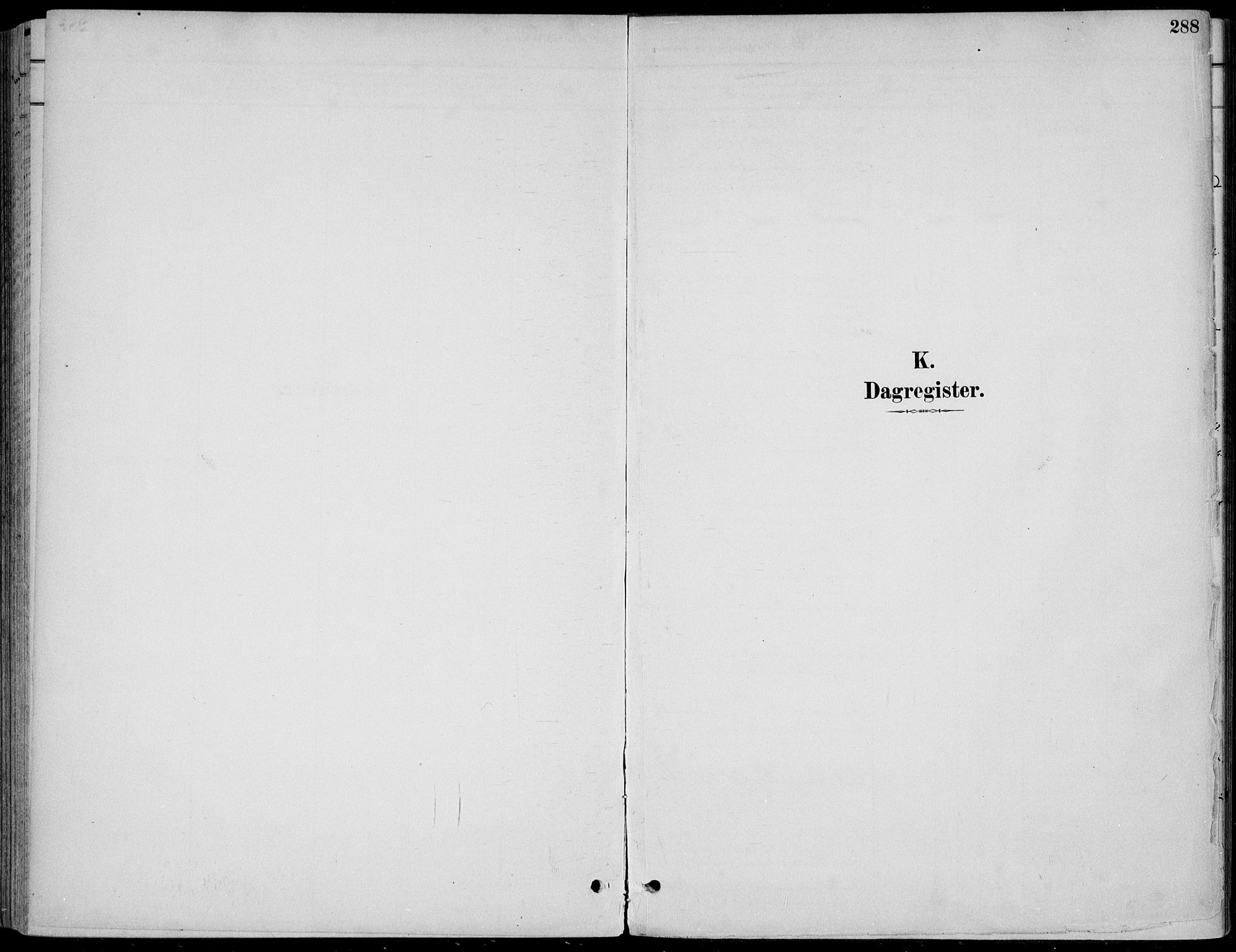 Sigdal kirkebøker, SAKO/A-245/F/Fb/L0001: Ministerialbok nr. II 1, 1888-1900, s. 288