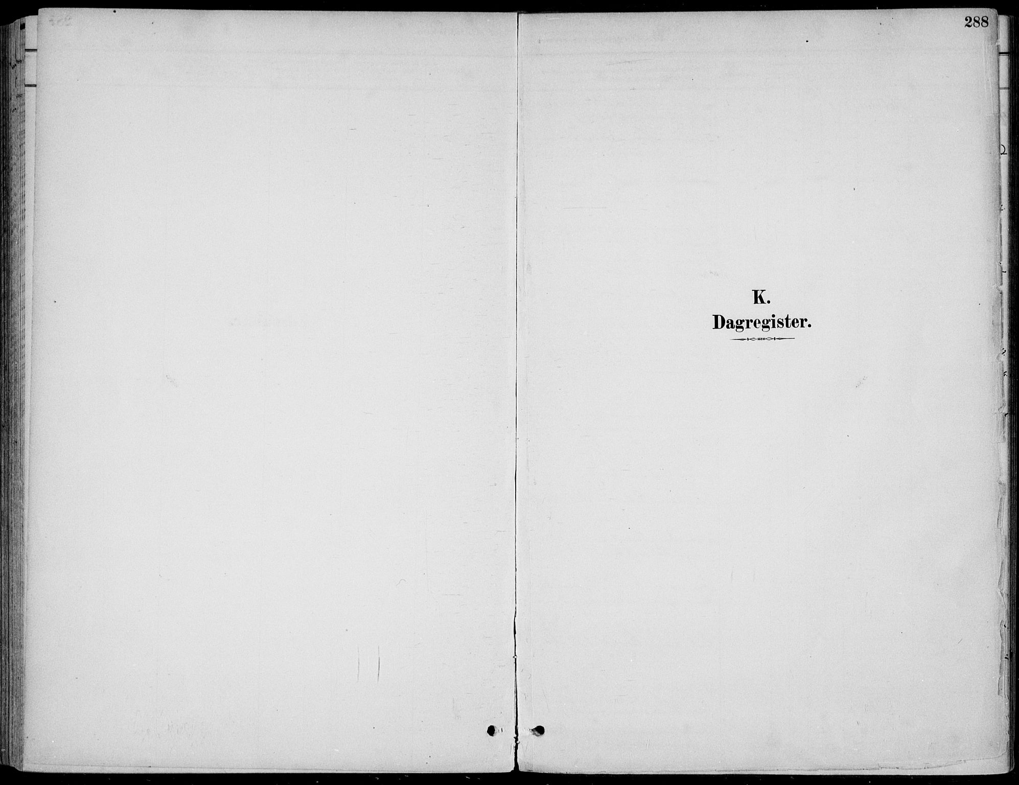 Sigdal kirkebøker, AV/SAKO-A-245/F/Fb/L0001: Ministerialbok nr. II 1, 1888-1900, s. 288