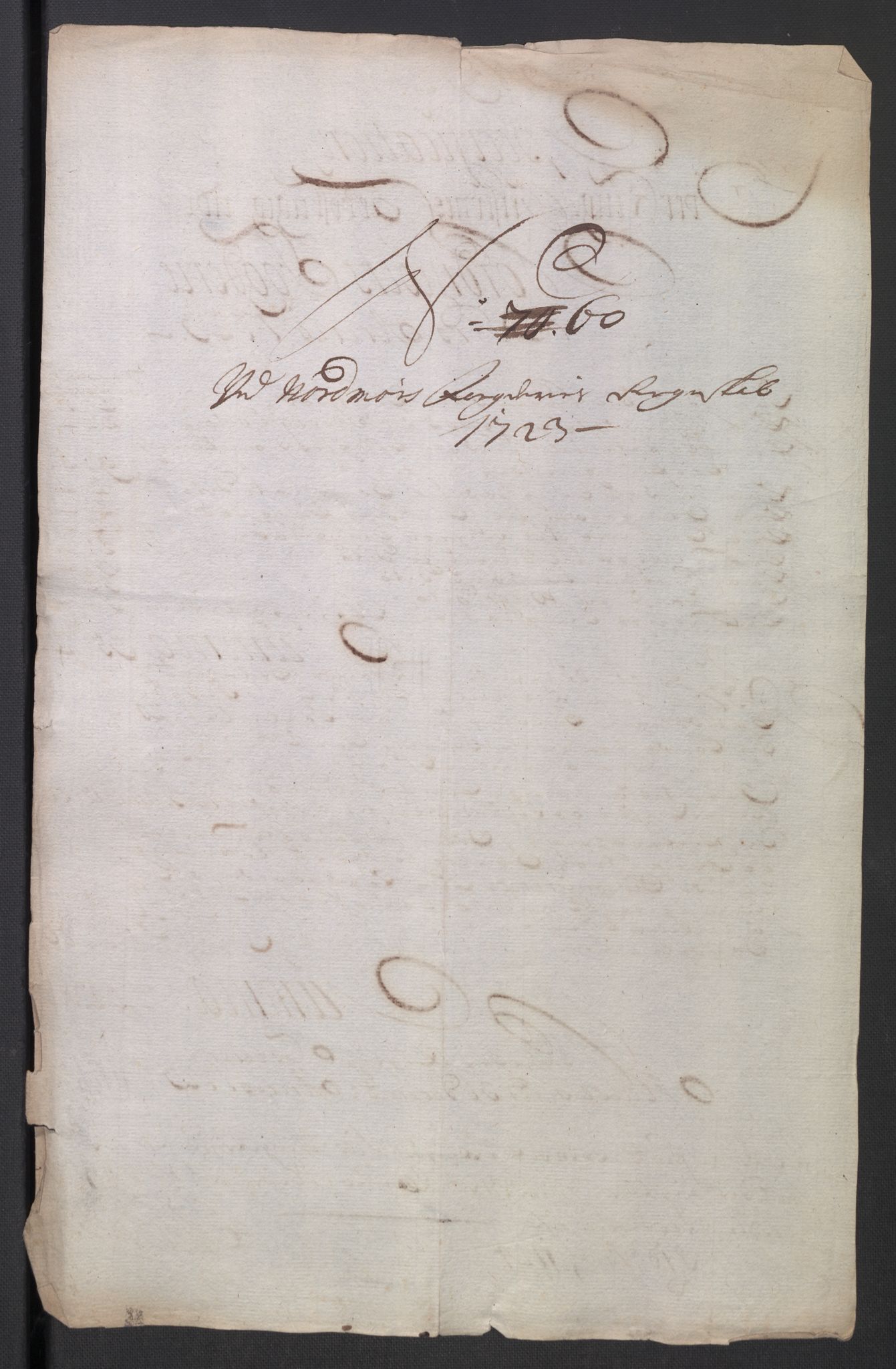 Rentekammeret inntil 1814, Reviderte regnskaper, Fogderegnskap, AV/RA-EA-4092/R56/L3756: Fogderegnskap Nordmøre, 1723, s. 326