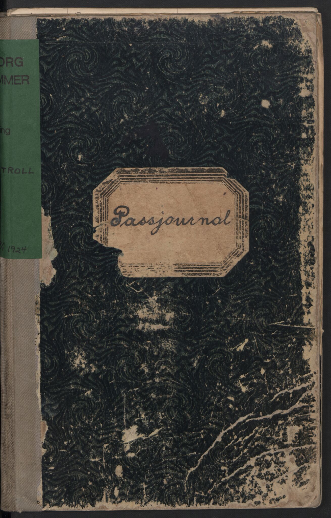 Sarpsborg politidistrikt, AV/SAO-A-10070/H/Ha/Haa/L0004: Rekke I: Passprotokoll, 1922-1924