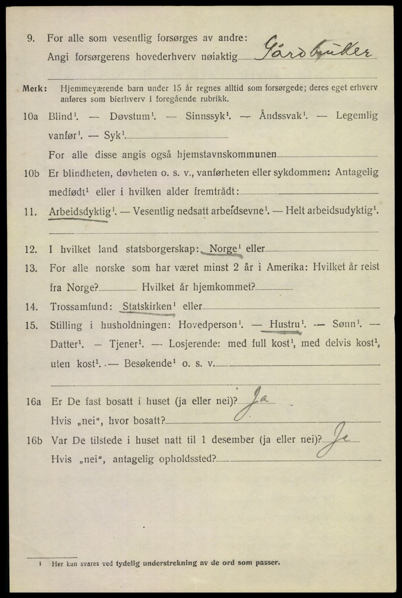 SAKO, Folketelling 1920 for 0629 Ytre Sandsvær herred, 1920, s. 2043