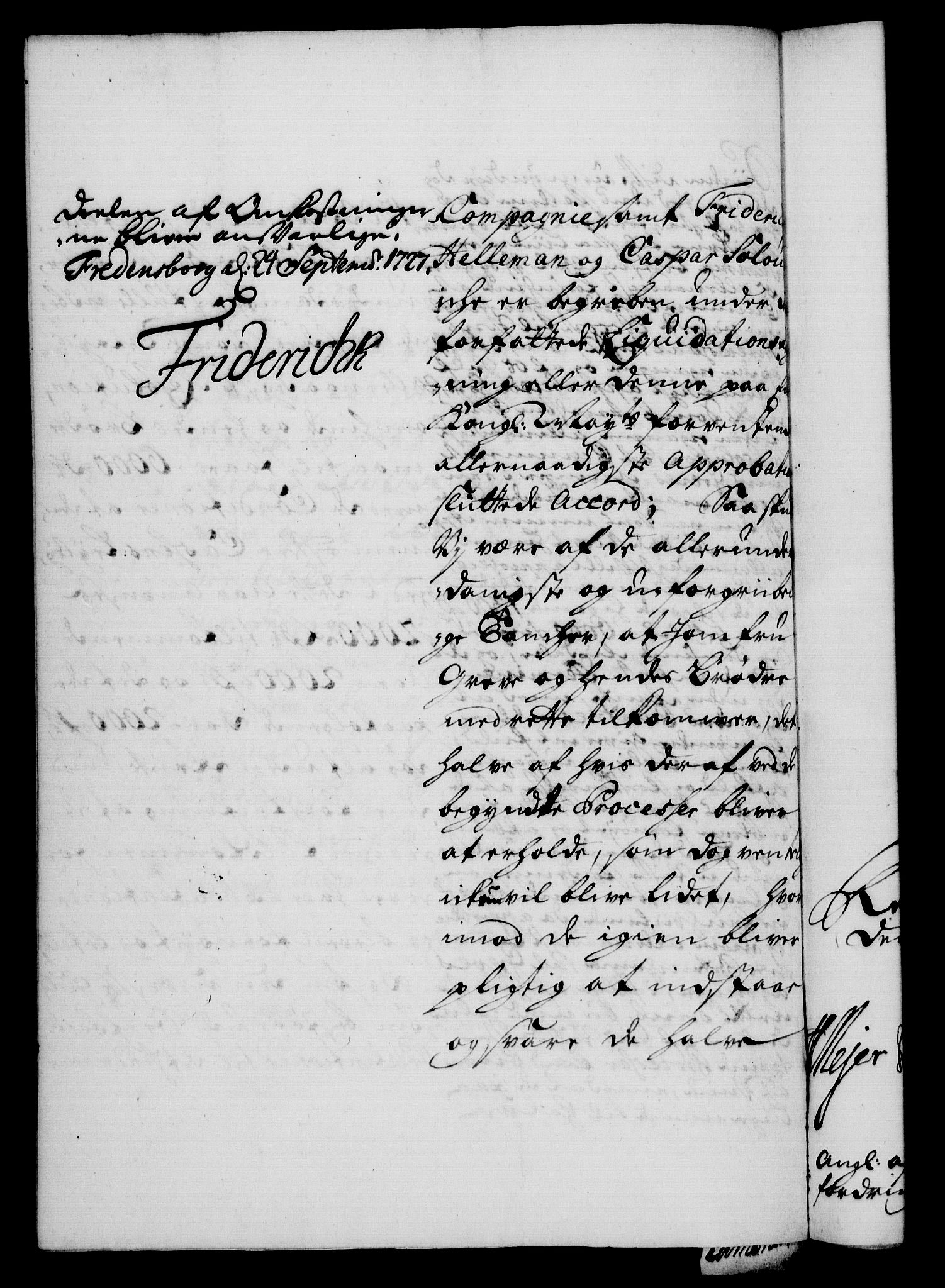 Rentekammeret, Kammerkanselliet, RA/EA-3111/G/Gf/Gfa/L0010: Norsk relasjons- og resolusjonsprotokoll (merket RK 52.10), 1727, s. 929