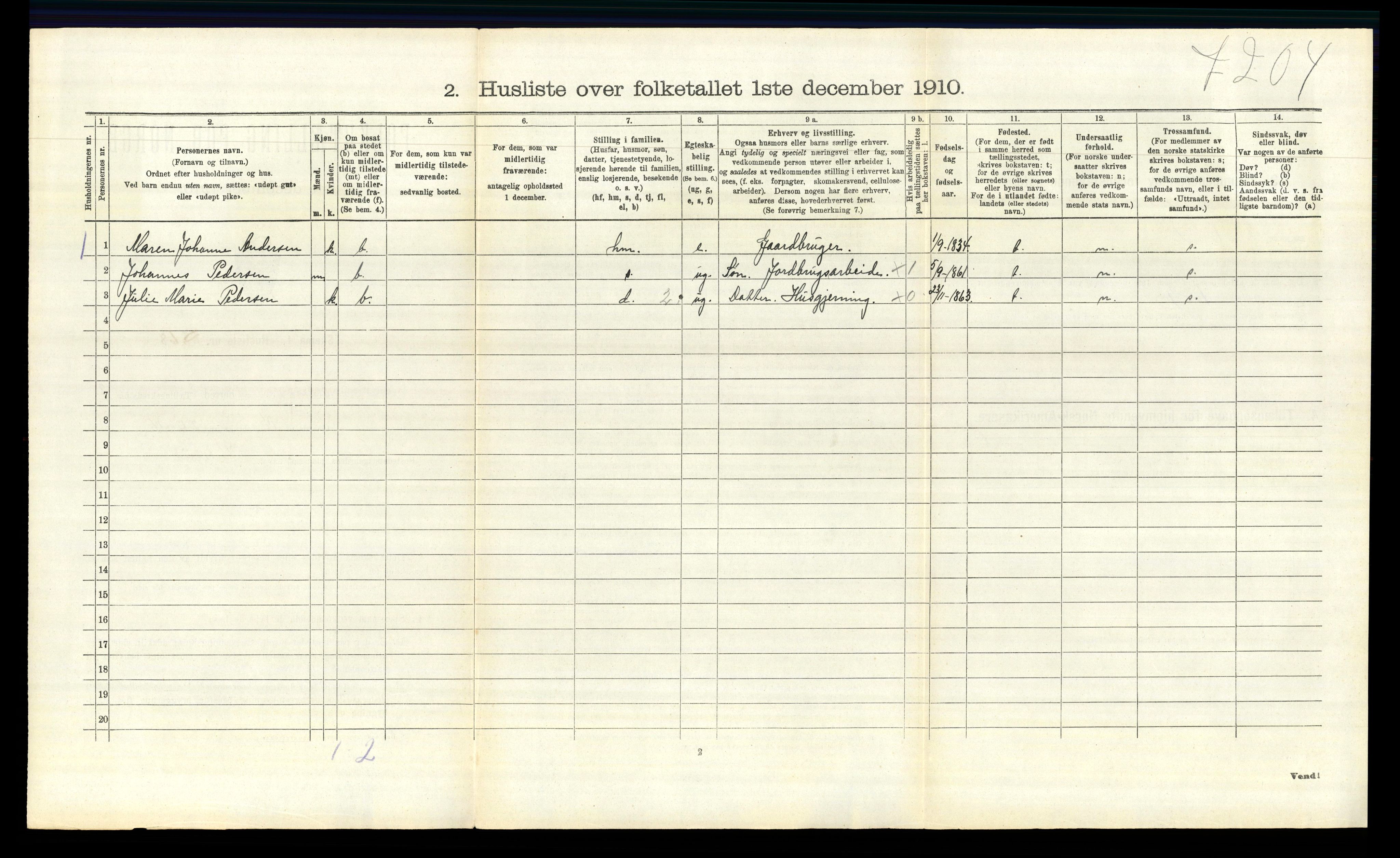 RA, Folketelling 1910 for 0114 Varteig herred, 1910, s. 278