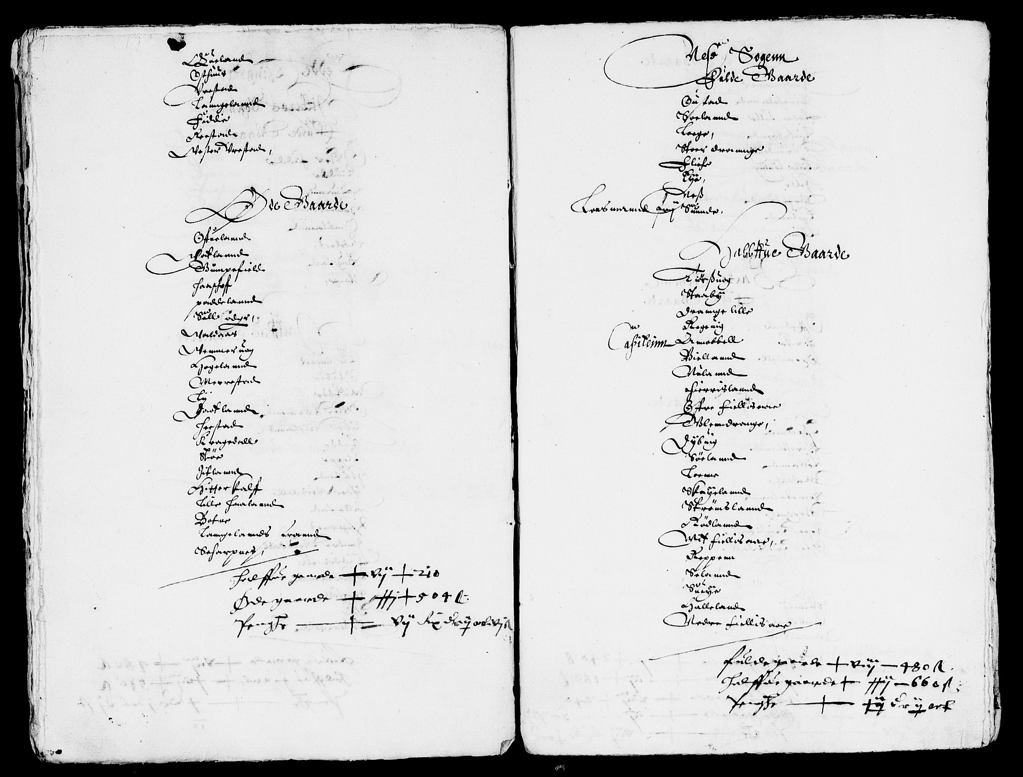 Rentekammeret inntil 1814, Reviderte regnskaper, Lensregnskaper, AV/RA-EA-5023/R/Rb/Rbr/L0011: Lista len, 1636-1639