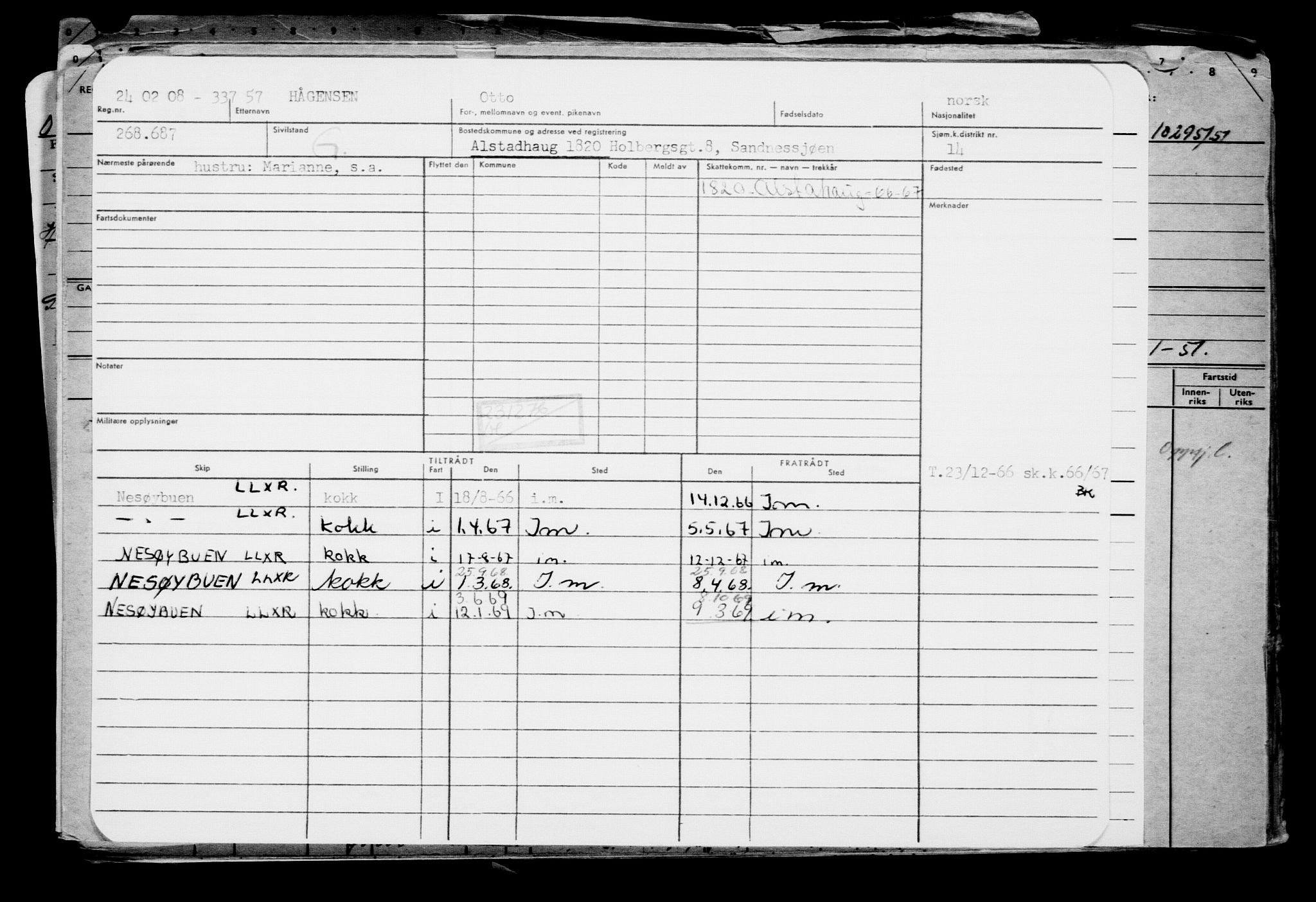 Direktoratet for sjømenn, AV/RA-S-3545/G/Gb/L0075: Hovedkort, 1908, s. 722