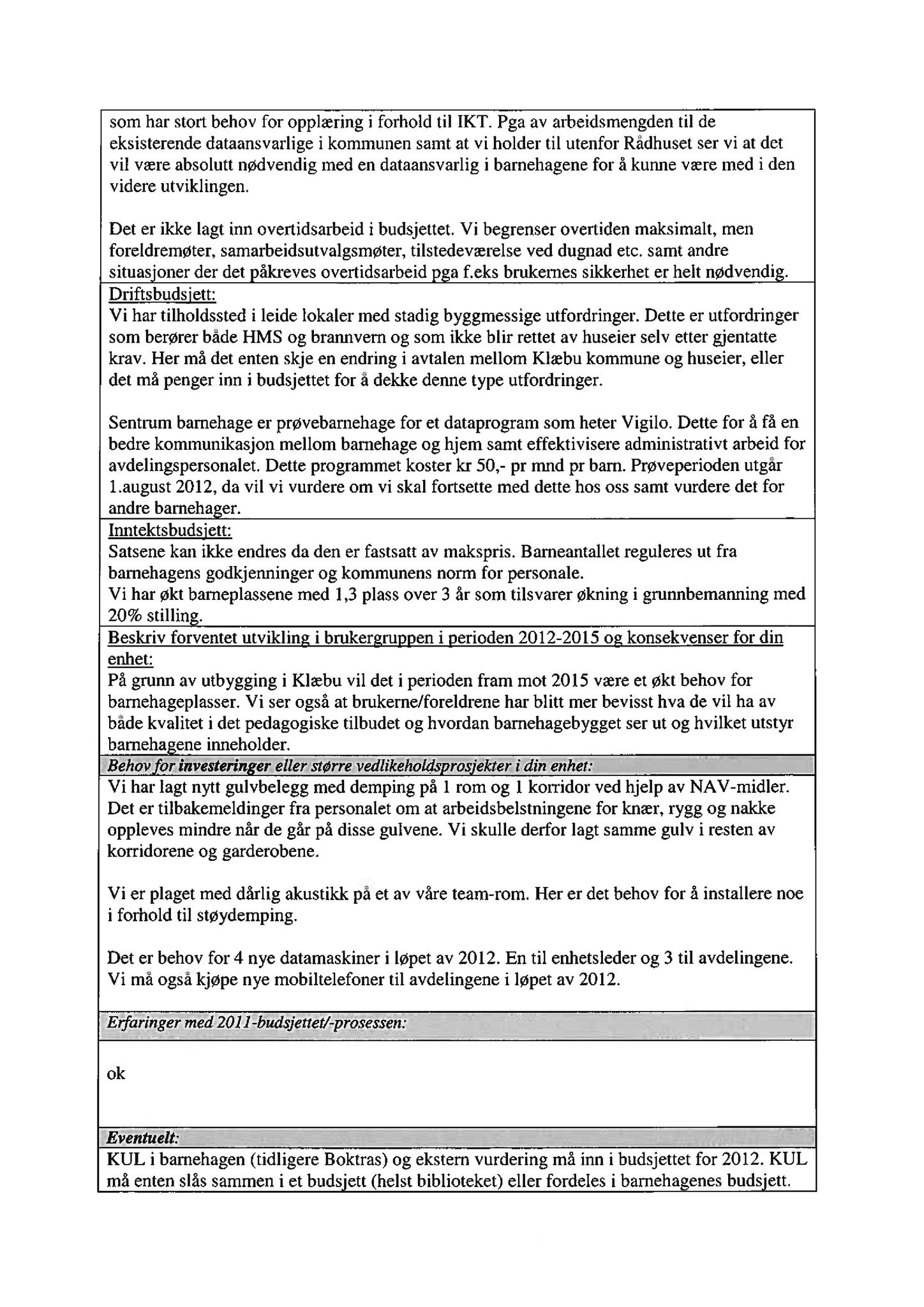 Klæbu Kommune, TRKO/KK/04-UO/L002: Utvalg for oppvekst - Møtedokumenter, 2011, s. 108