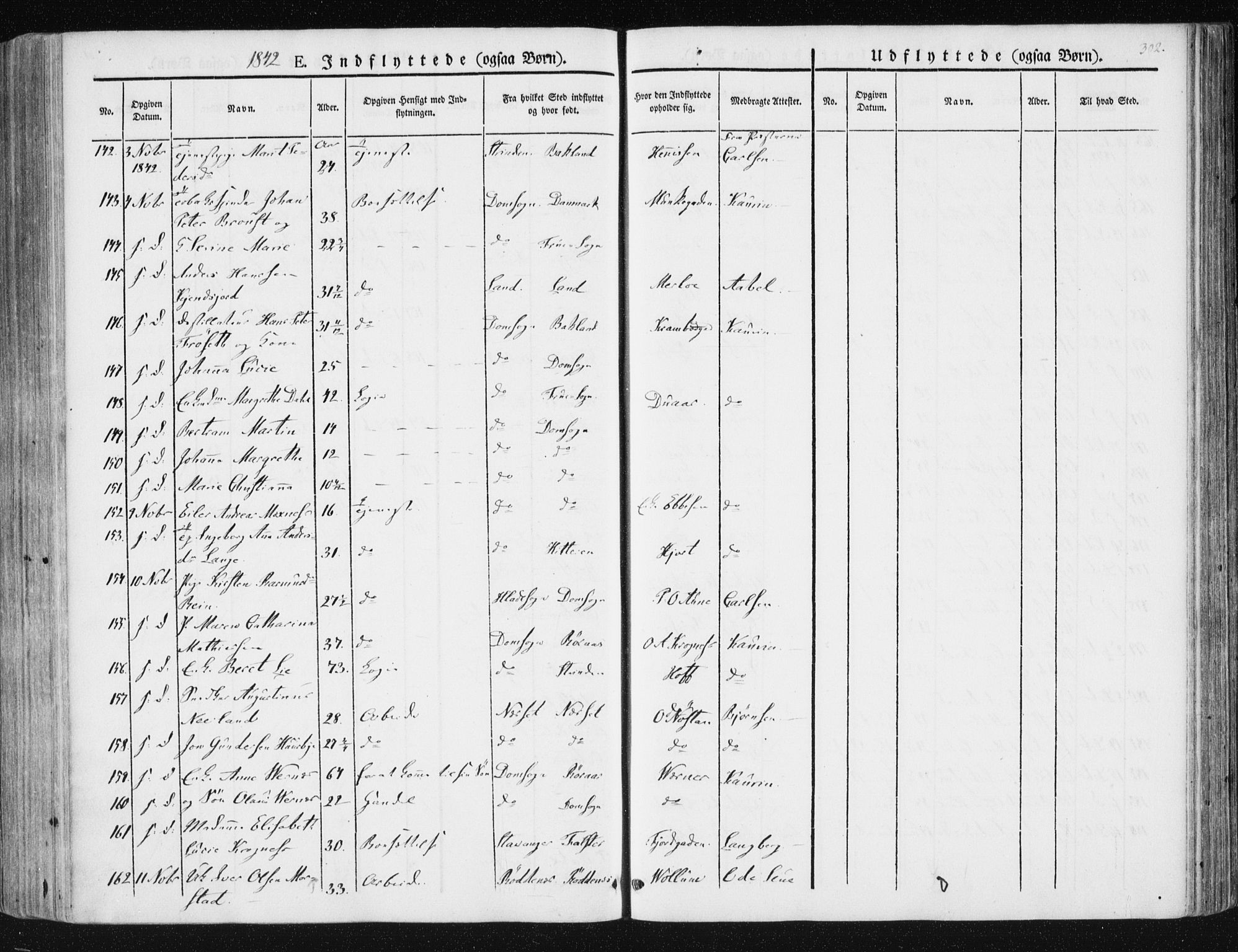 Ministerialprotokoller, klokkerbøker og fødselsregistre - Sør-Trøndelag, SAT/A-1456/602/L0110: Ministerialbok nr. 602A08, 1840-1854, s. 302