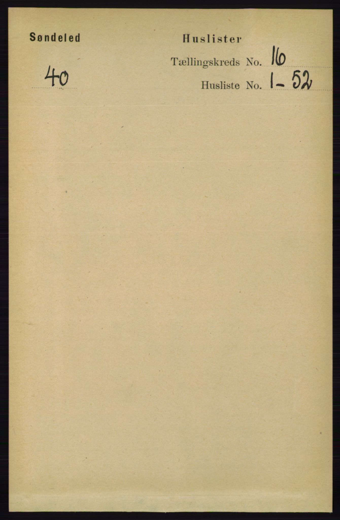 RA, Folketelling 1891 for 0913 Søndeled herred, 1891, s. 4465