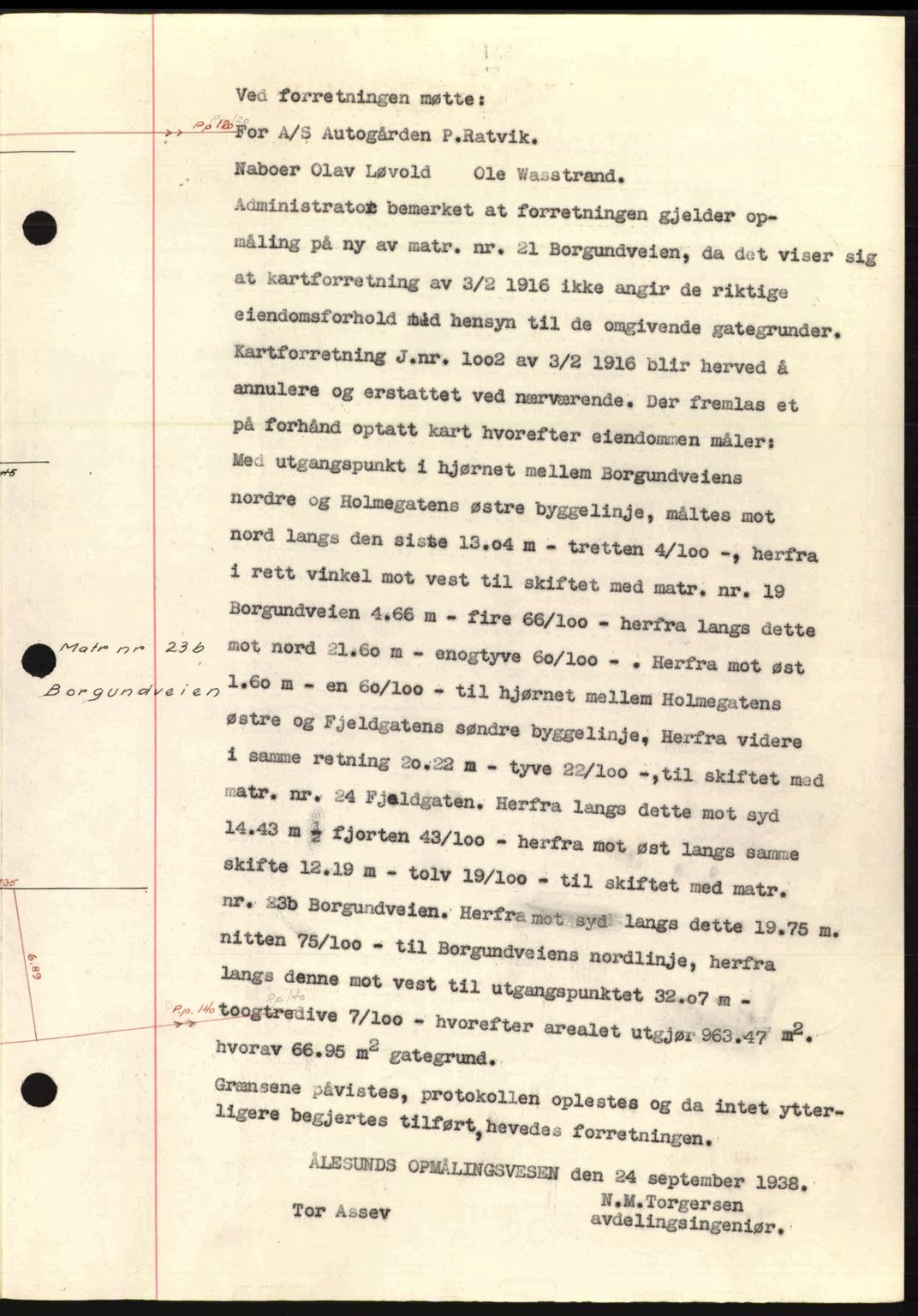 Ålesund byfogd, AV/SAT-A-4384: Pantebok nr. 34 II, 1938-1940, Dagboknr: 1216/1938