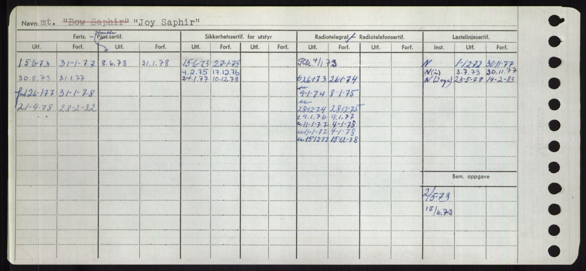 Sjøfartsdirektoratet med forløpere, Skipsmålingen, RA/S-1627/H/Hd/L0019: Fartøy, J, s. 610