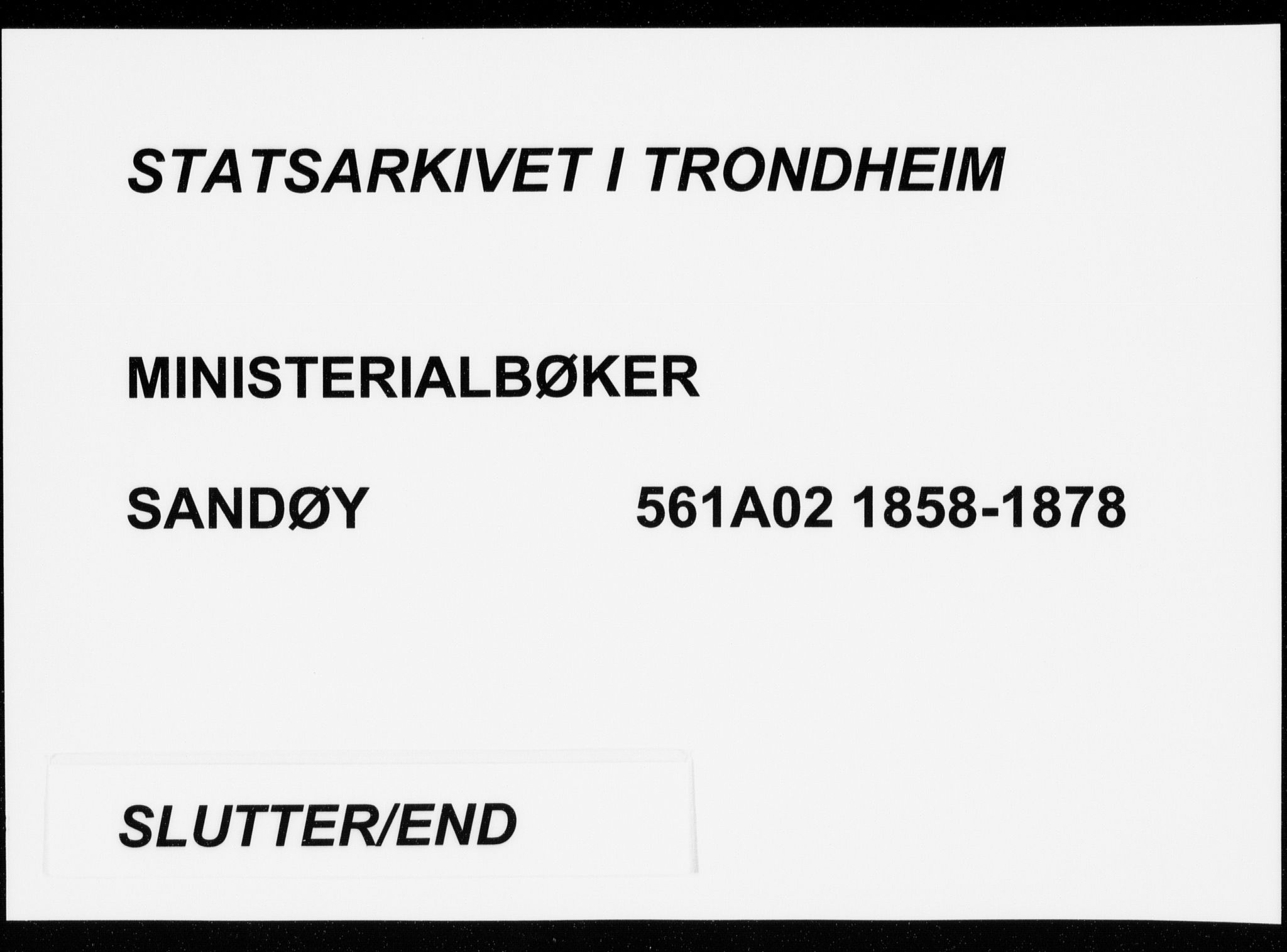 Ministerialprotokoller, klokkerbøker og fødselsregistre - Møre og Romsdal, AV/SAT-A-1454/561/L0728: Ministerialbok nr. 561A02, 1858-1878