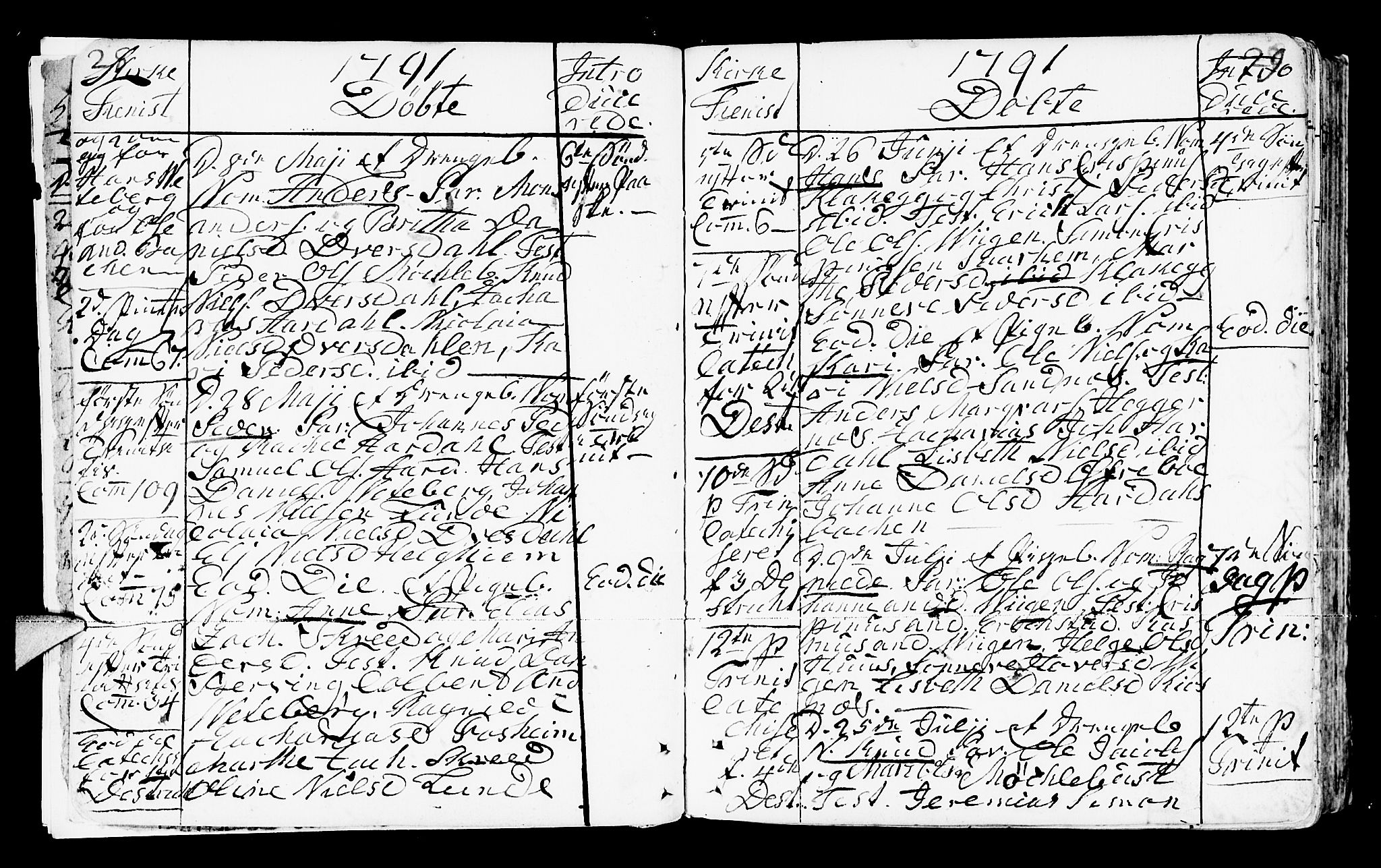 Jølster sokneprestembete, SAB/A-80701/H/Haa/Haaa/L0006: Ministerialbok nr. A 6, 1790-1821, s. 28-29